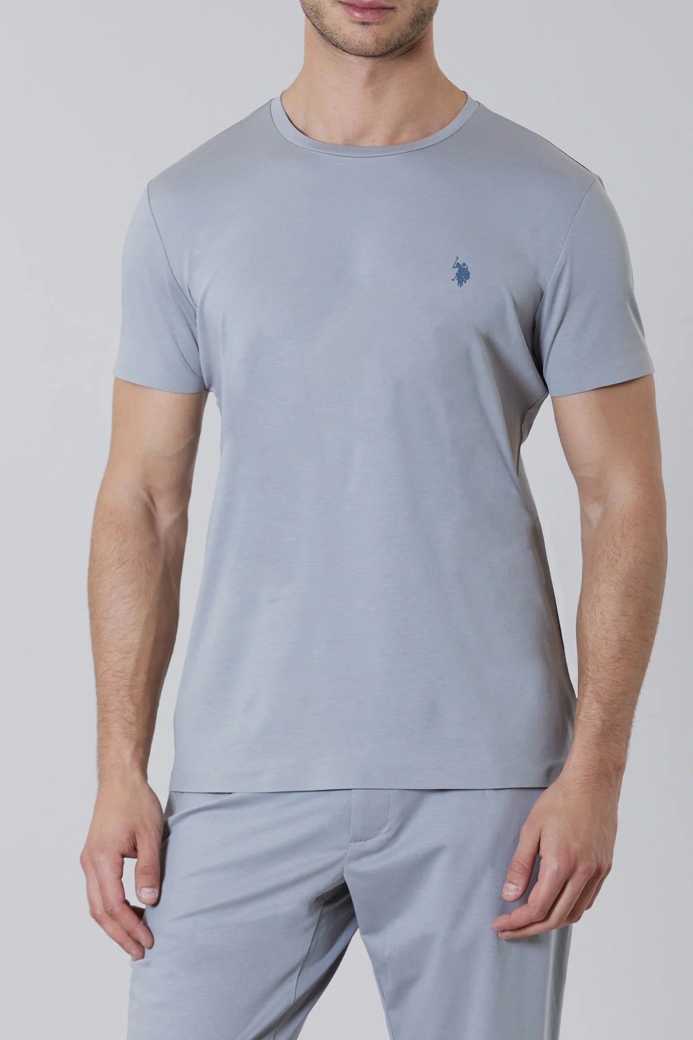 U.S. POLO ASSN. T-Shirt Uomo Jean-Smoke