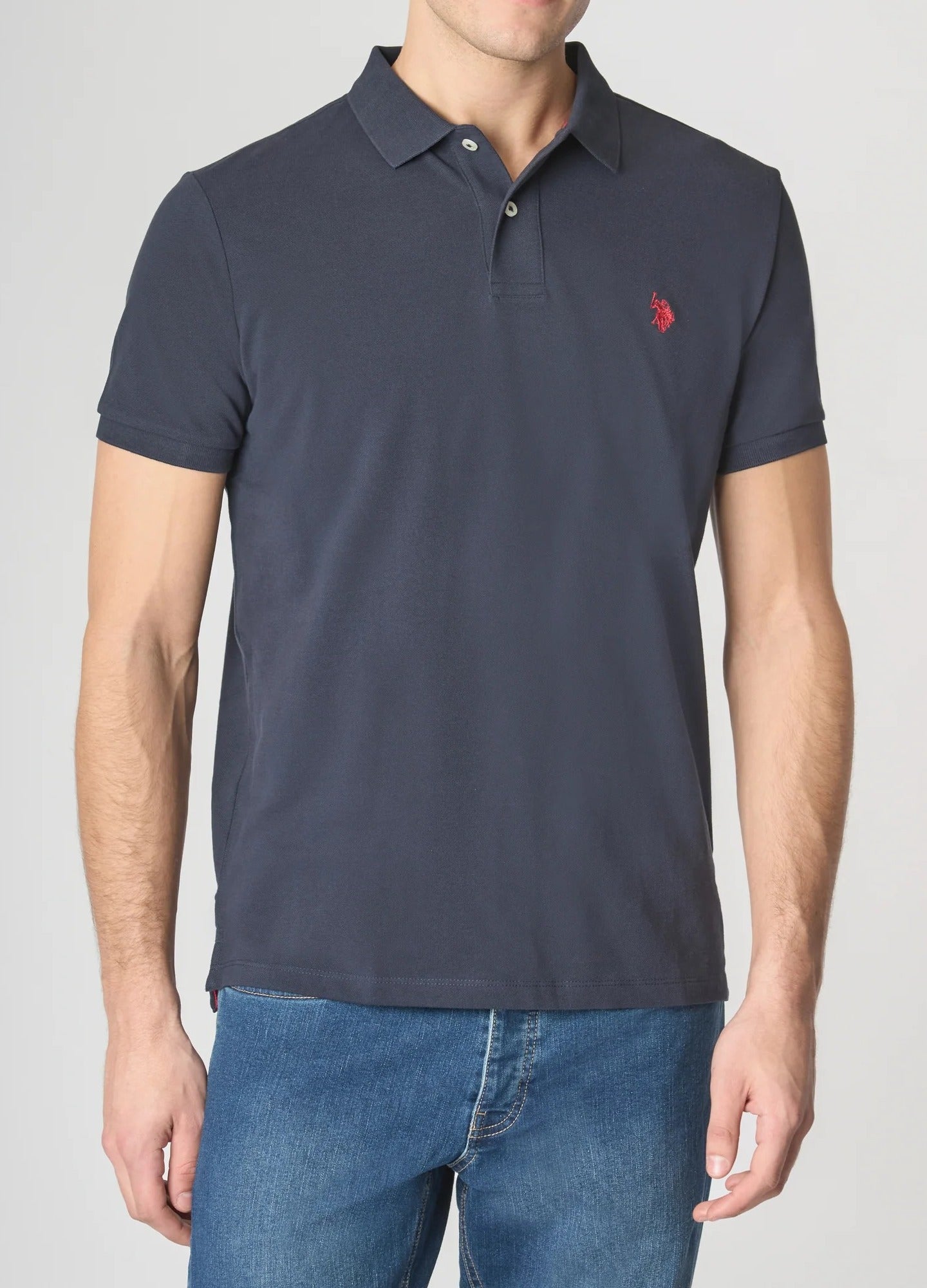 U.S. POLO ASSN. Polo Uomo King Basic-Blu