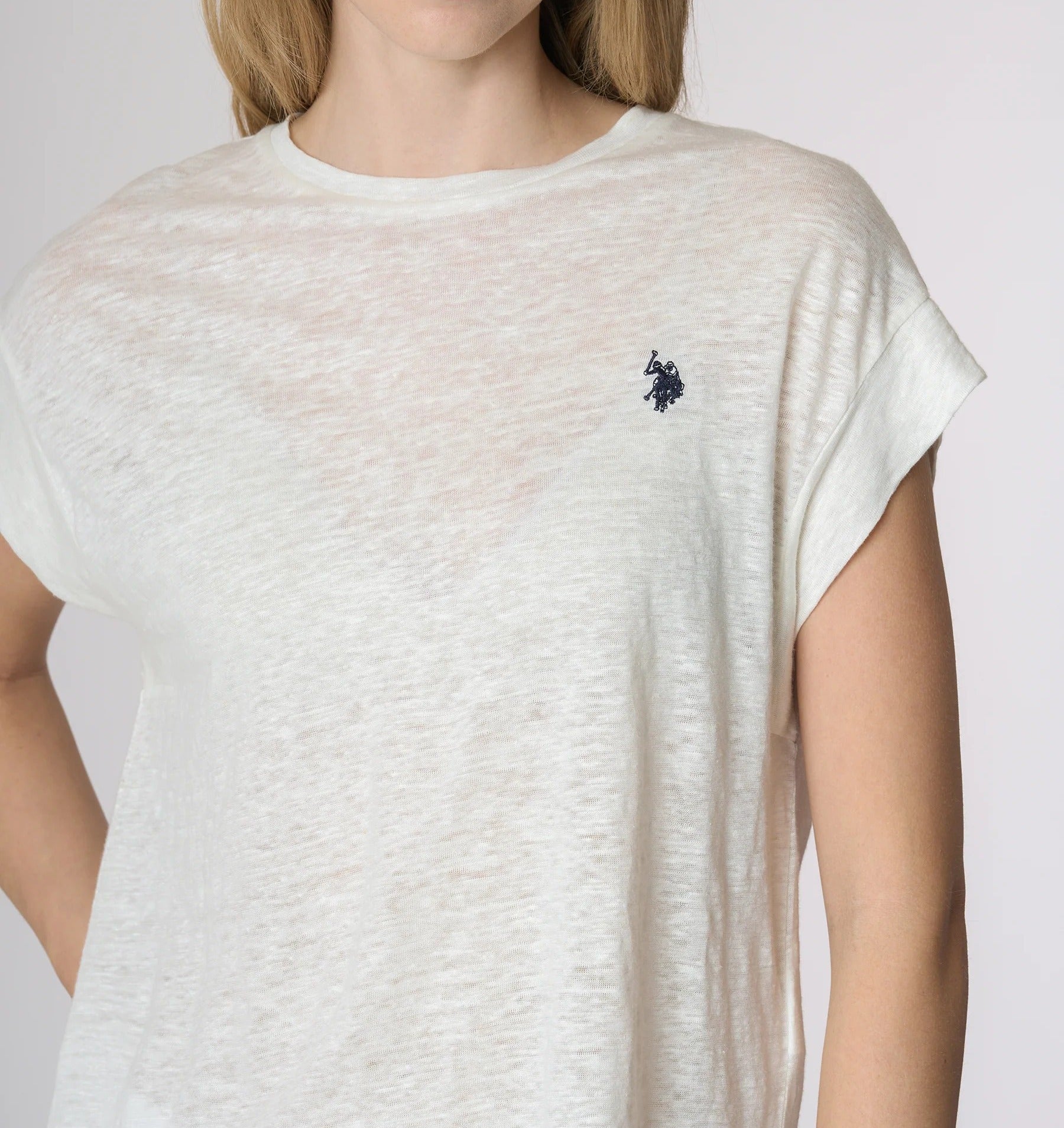 U.S. POLO ASSN.T-Shirt Donna Mimi-Bianco