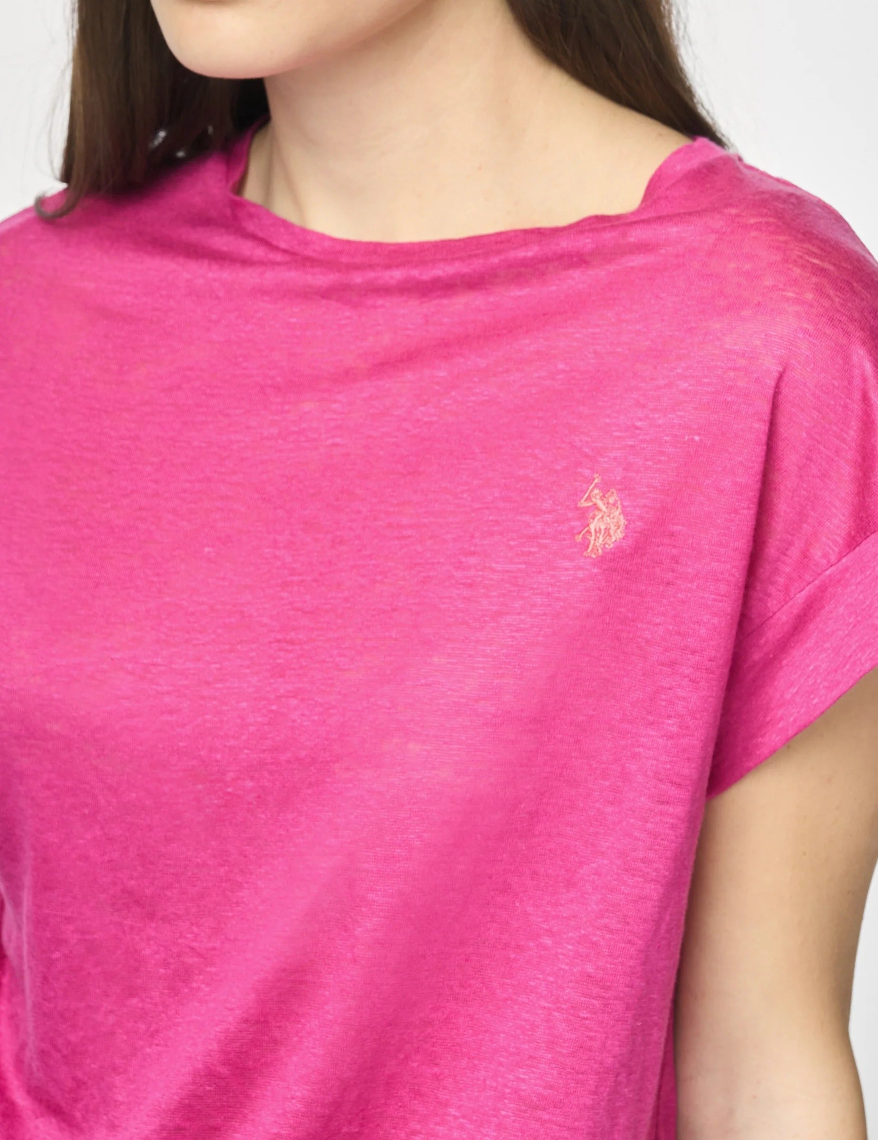 U.S. POLO ASSN.T-Shirt Donna Mimi-Fucsia