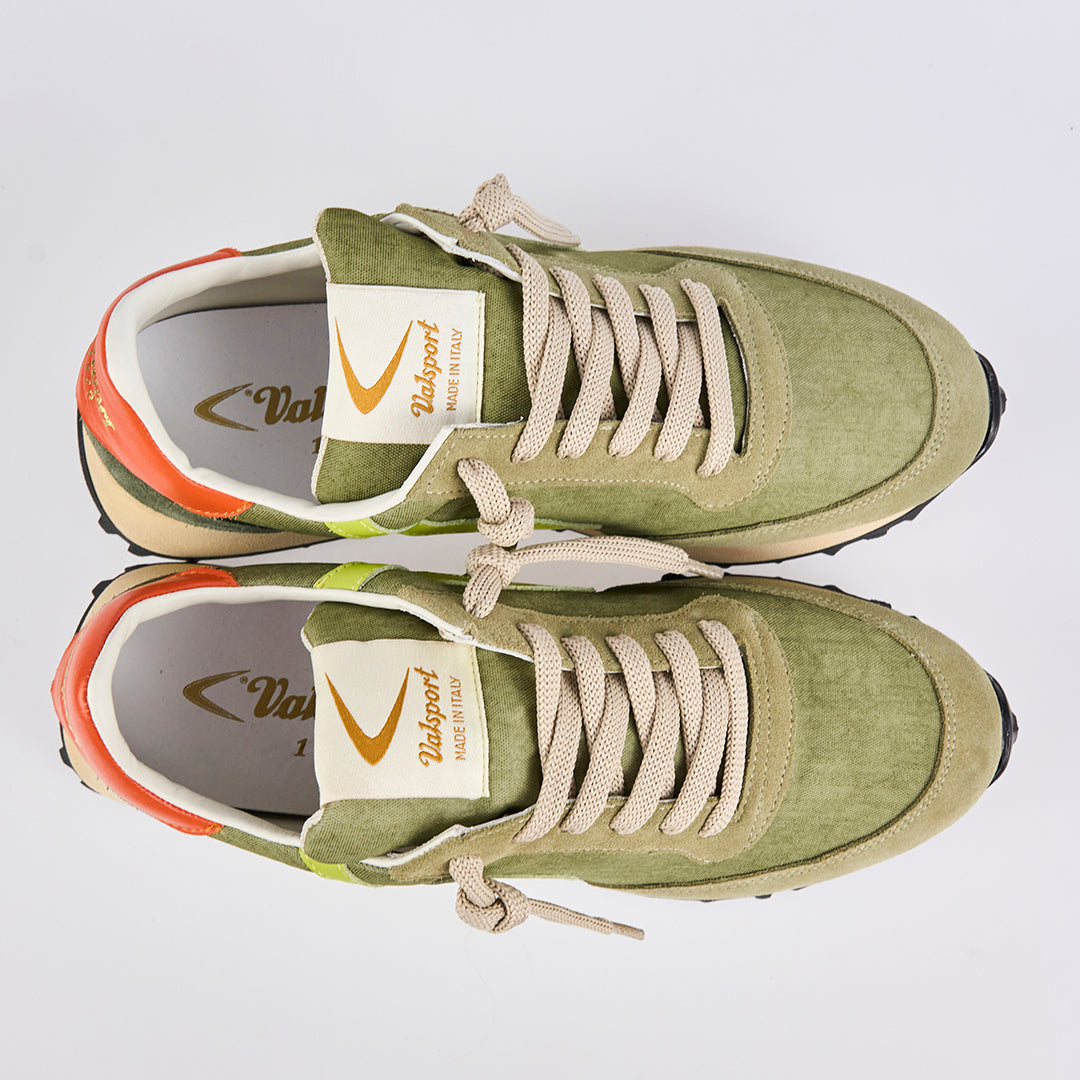 VALSPORT Sneaker Uomo Start Heritage 2623-Vintage Militare