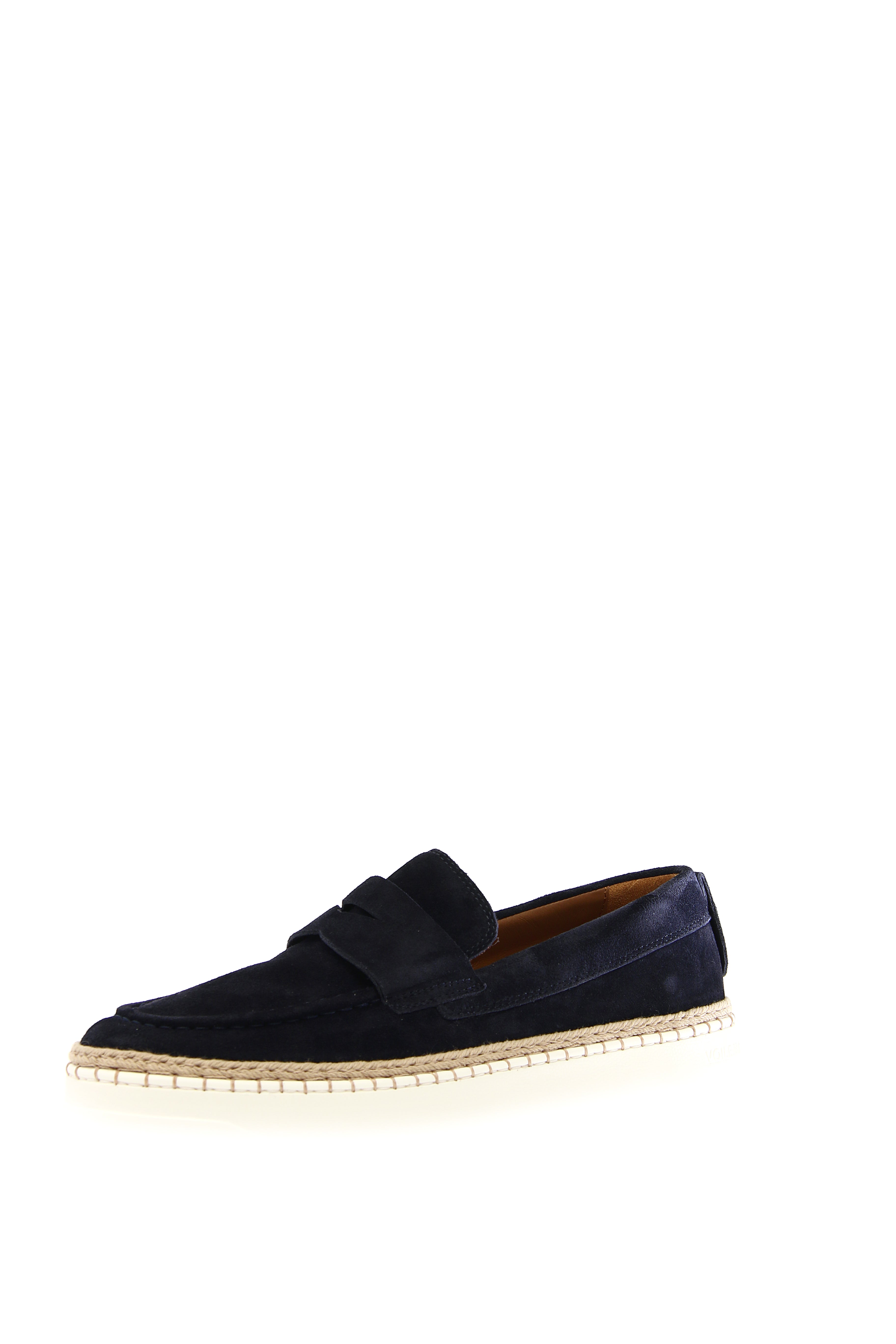 VOILE BLANCHE Mocassino Uomo Layton Mok 3-Blu