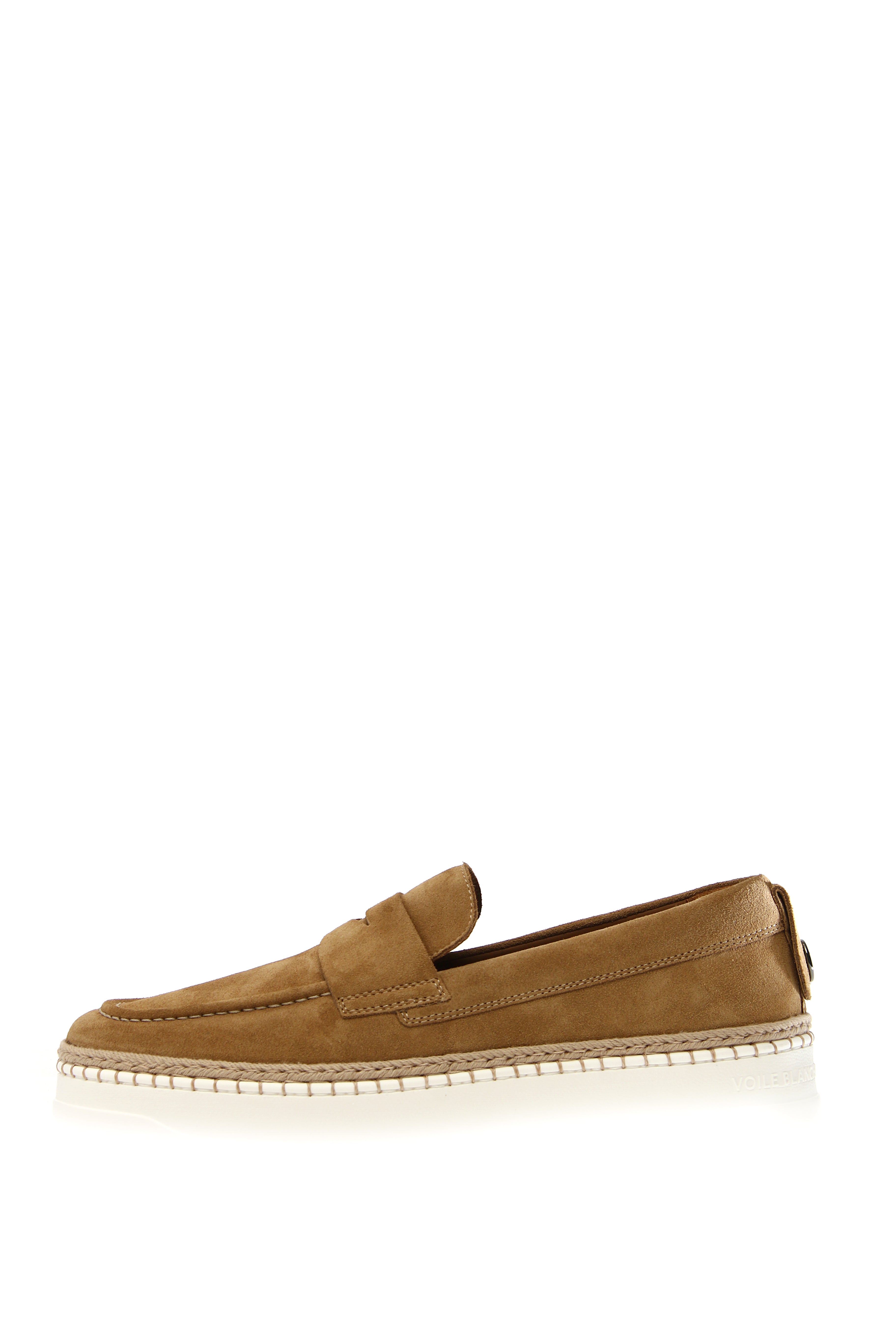 VOILE BLANCHE Mocassino Uomo Layton Mok 3-Caramello