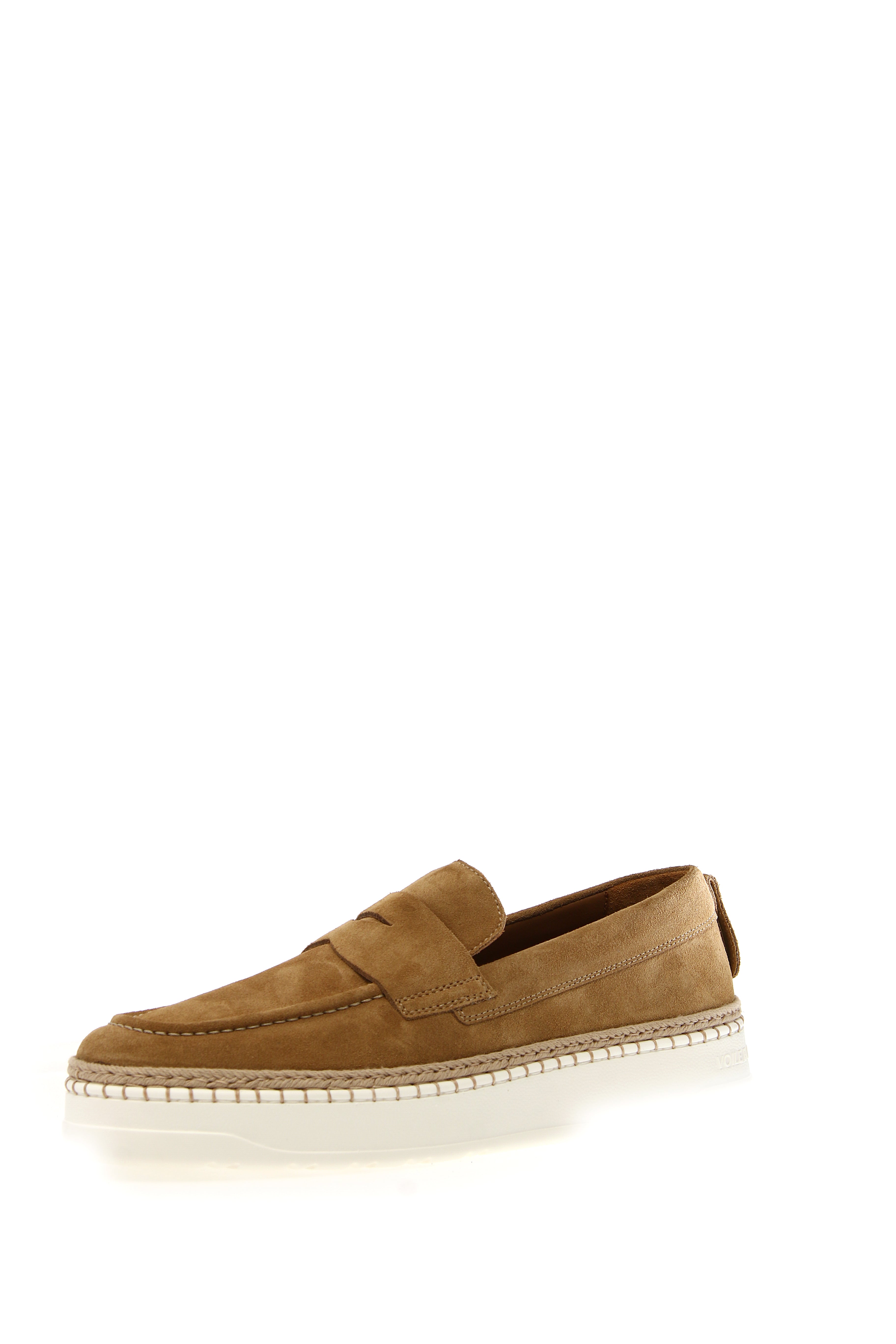 VOILE BLANCHE Mocassino Uomo Layton Mok 3-Caramello