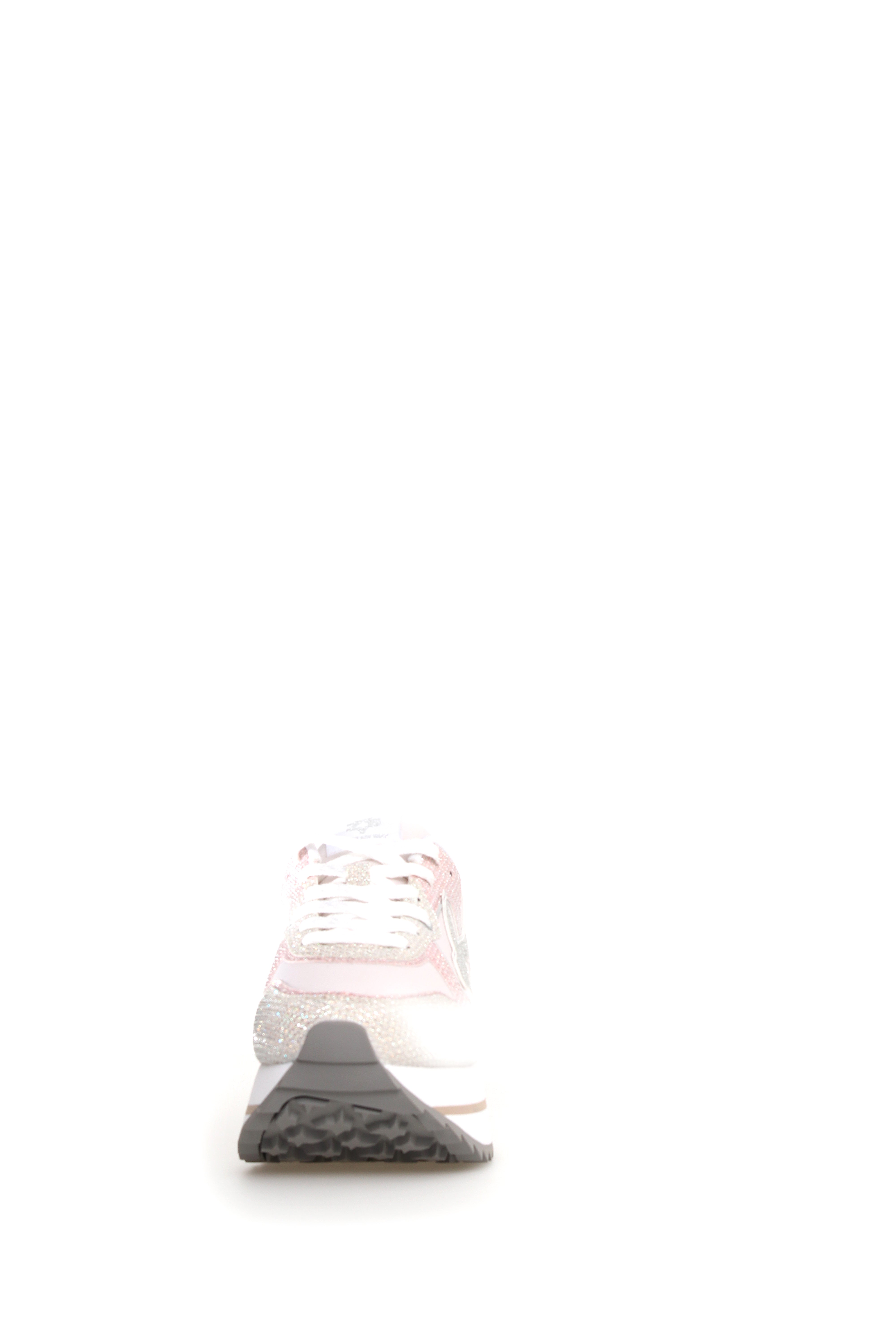 W6YZ Sneaker Donna Deva W-Bianco Cipria Lilla