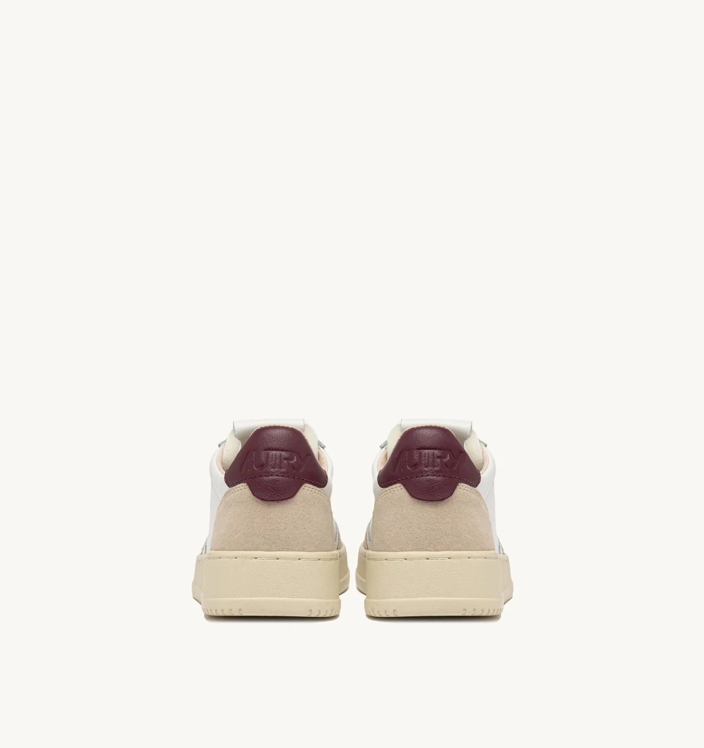 AUTRY Sneaker Uomo Medalist Low-White Burgundy
