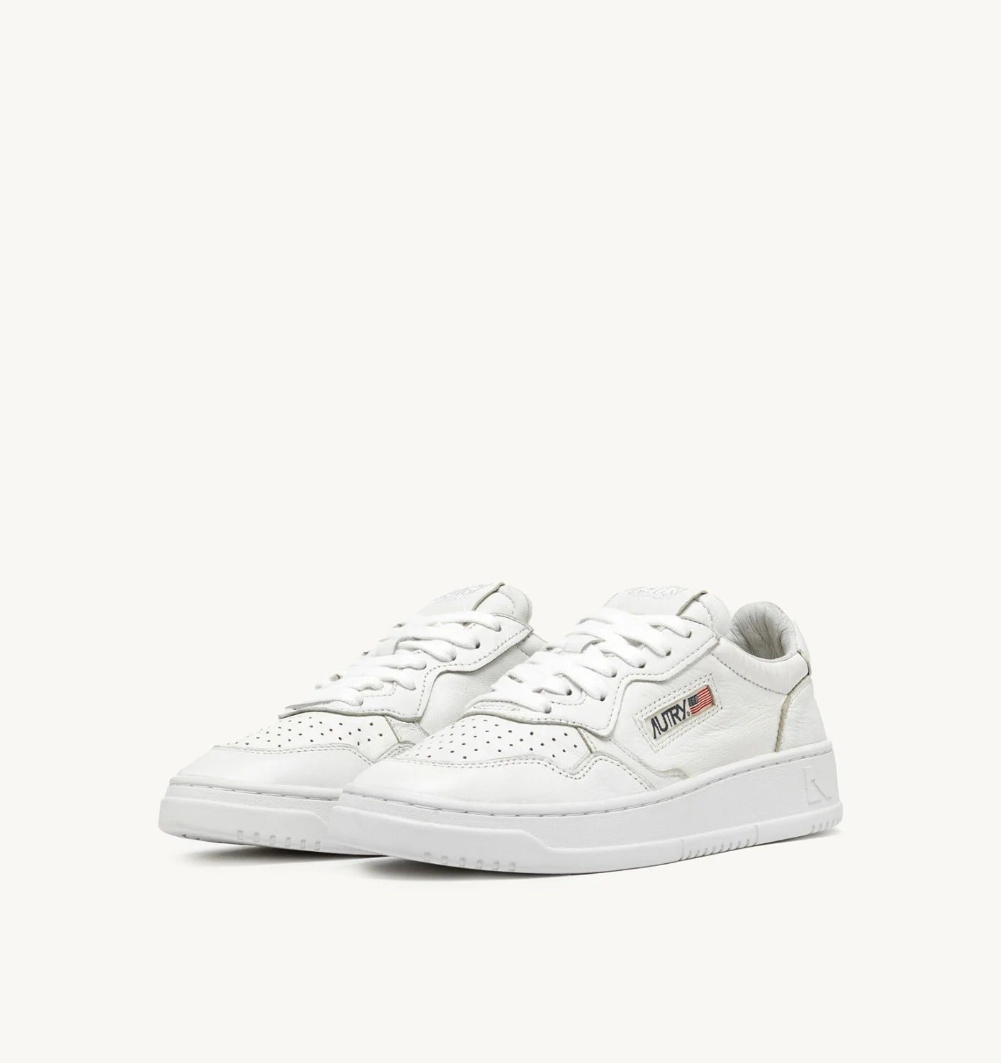 AUTRY Sneaker Uomo Medalist Low Stone Washed-White