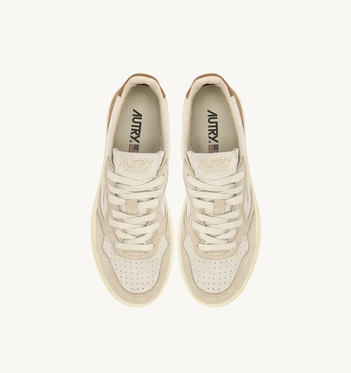 AUTRY Sneaker Uomo Medalist Low-Sand Cigar