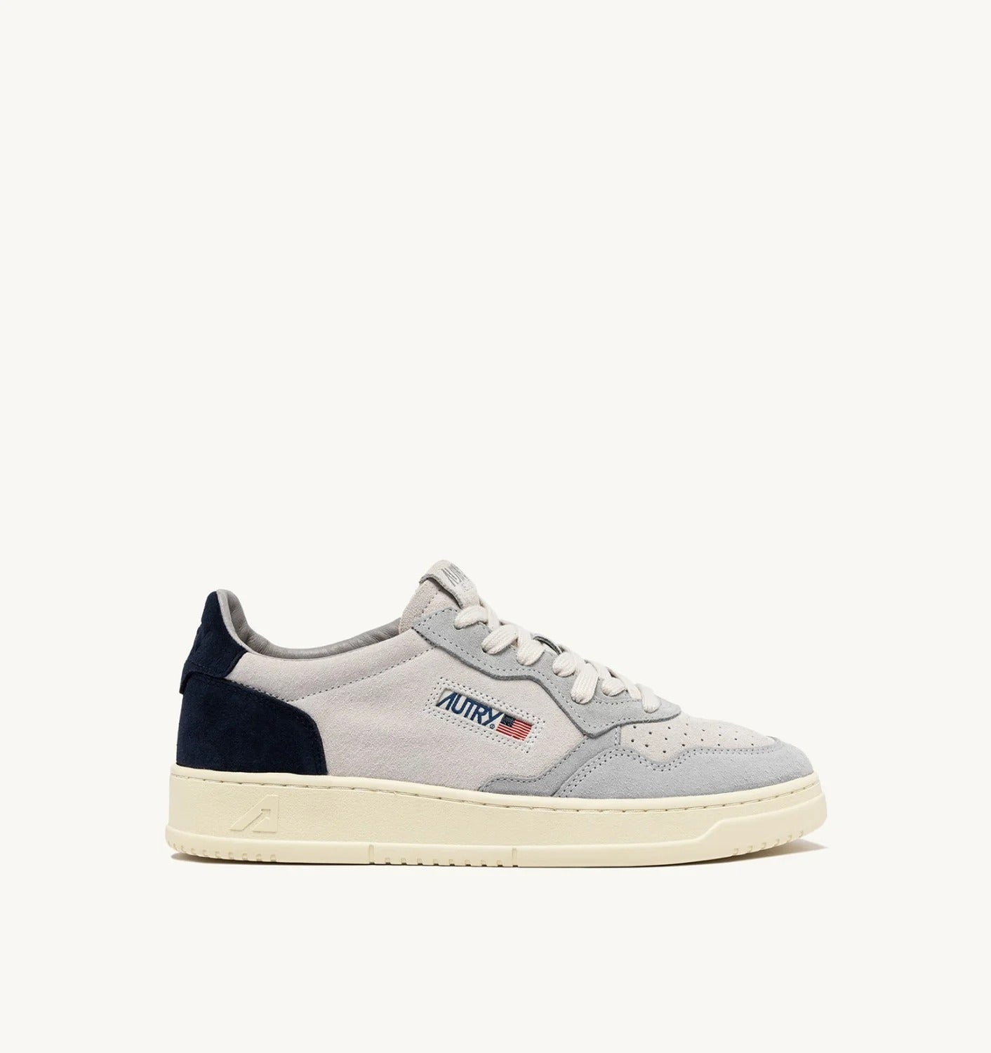 AUTRY Sneaker Uomo Medalist Low-Loft Gray Space Blu