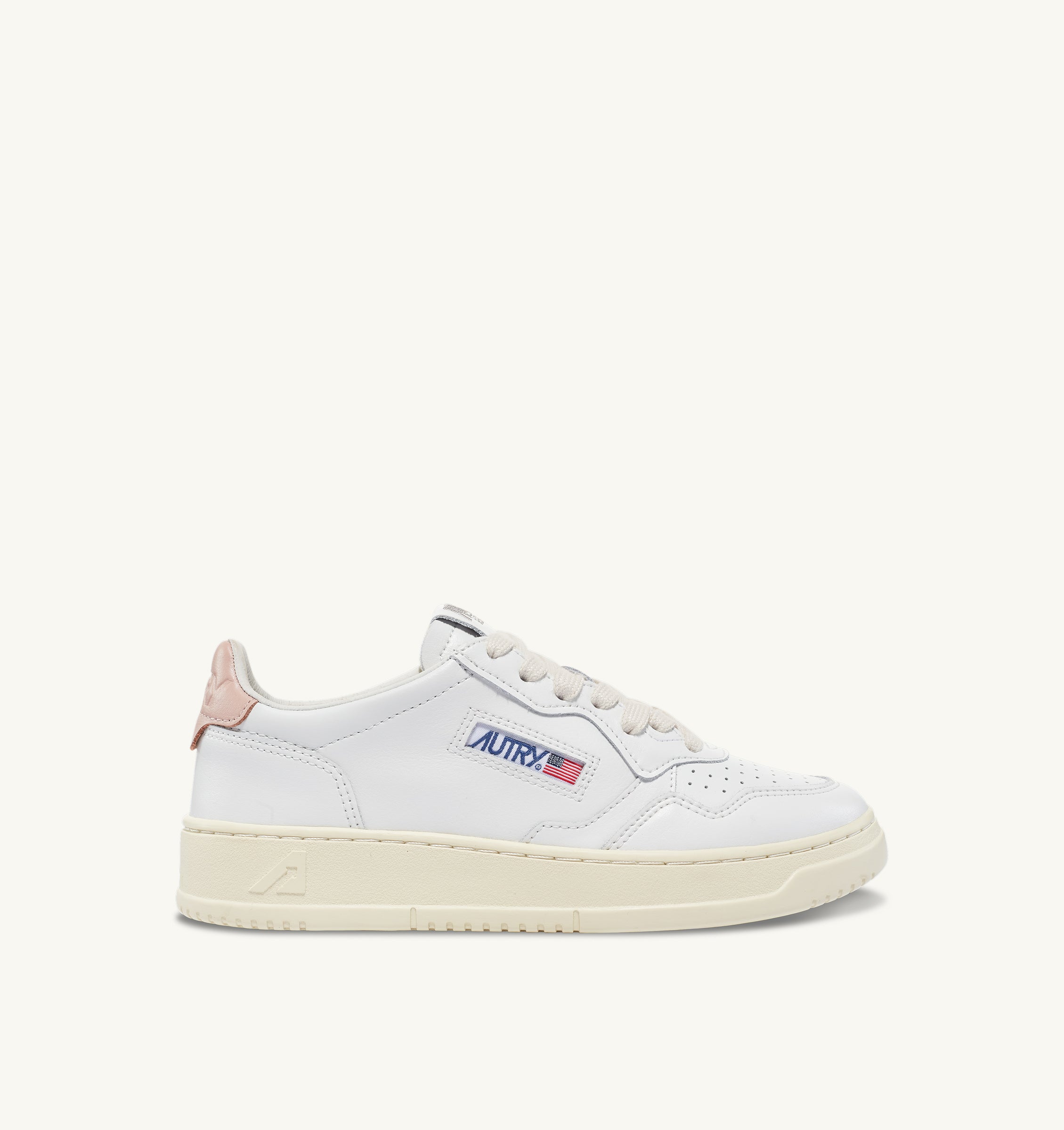 AUTRY Sneaker Donna Medalist Low-White Pink