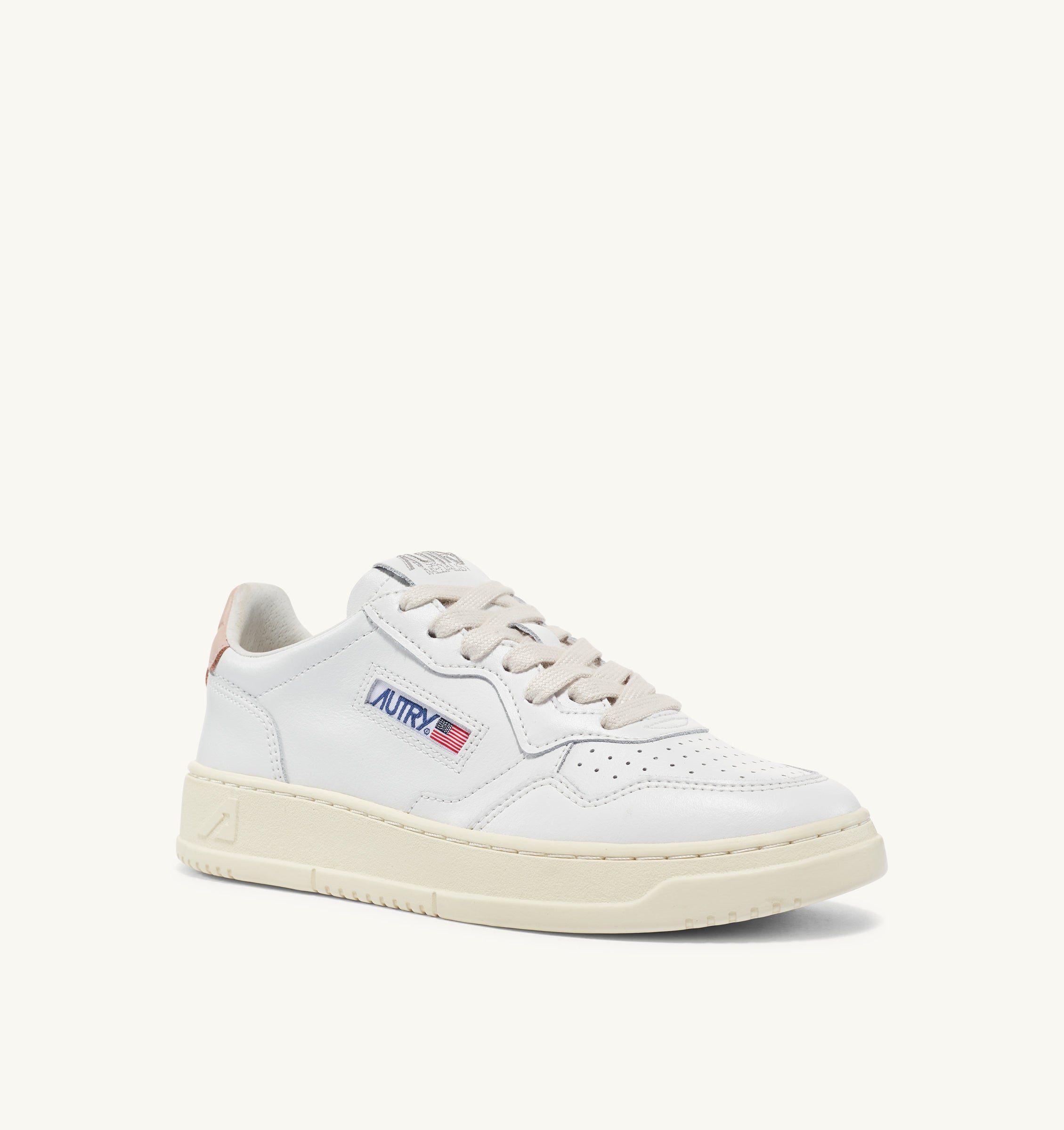 AUTRY Sneaker Donna Medalist Low-White Pink