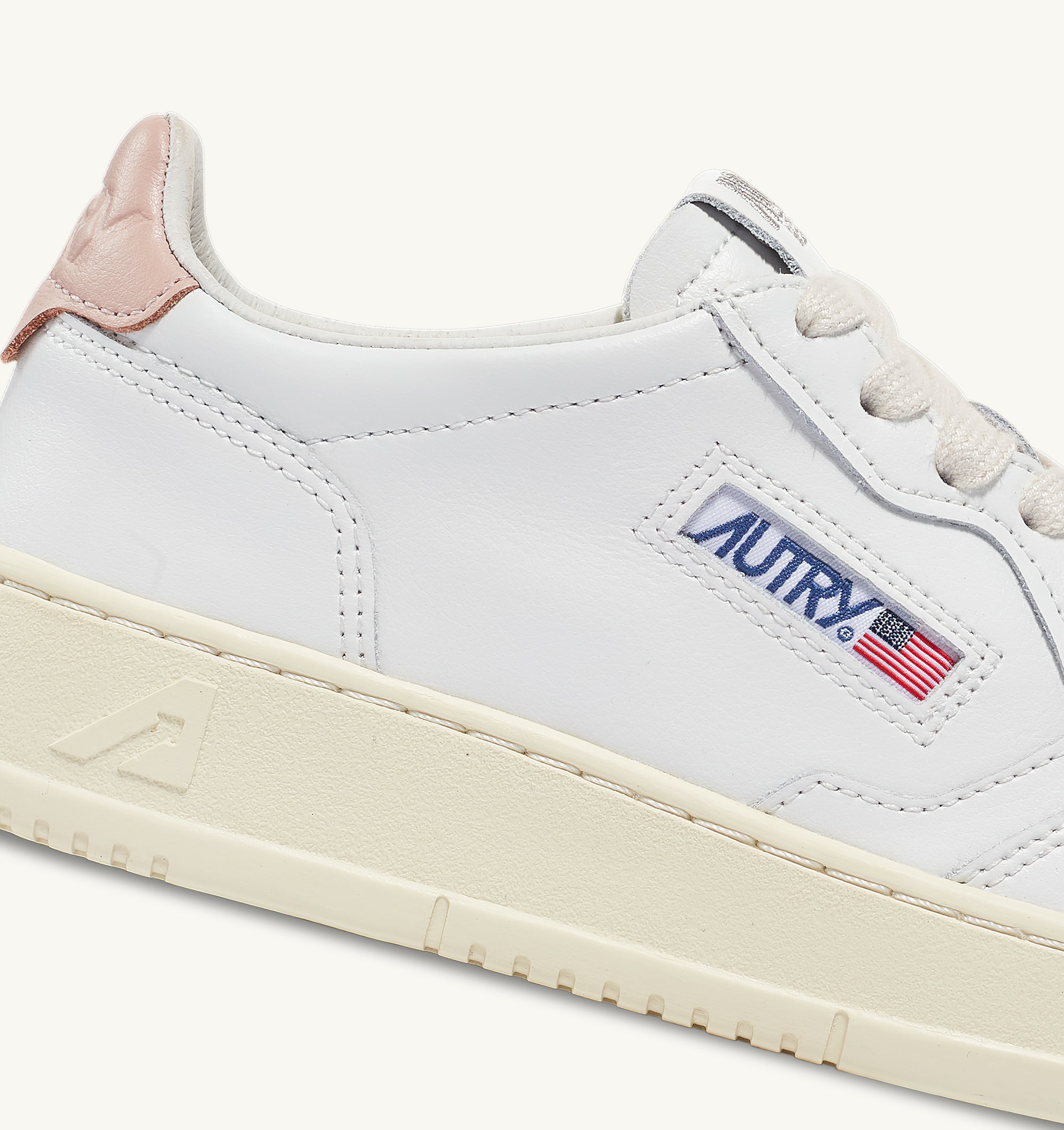 AUTRY Sneaker Donna Medalist Low-White Pink
