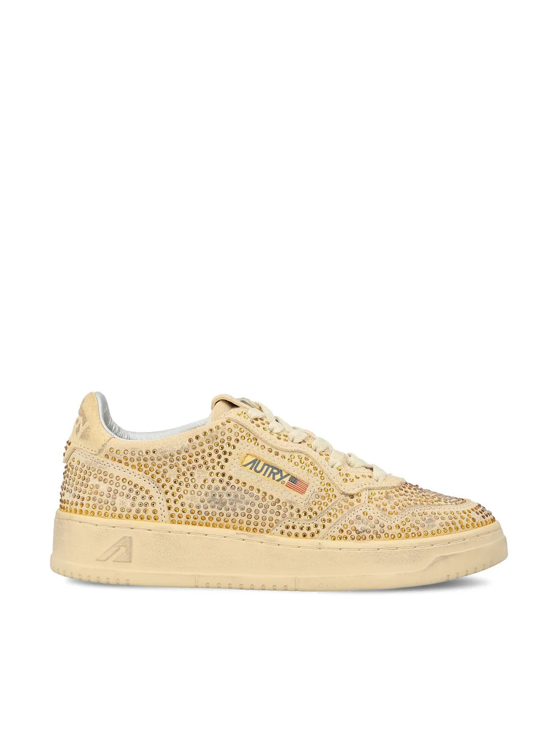 AUTRY Sneaker Donna Medalist Low-Strass Cookies