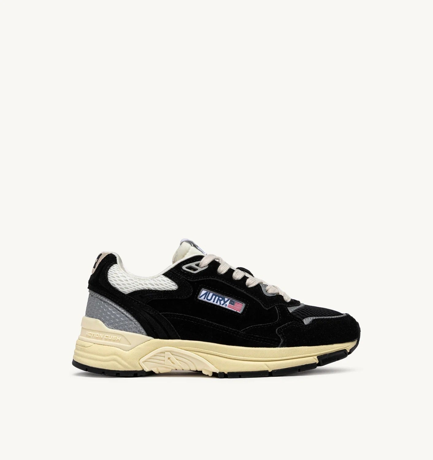 AUTRY Sneaker Uomo Hyperway Low-Black Silver