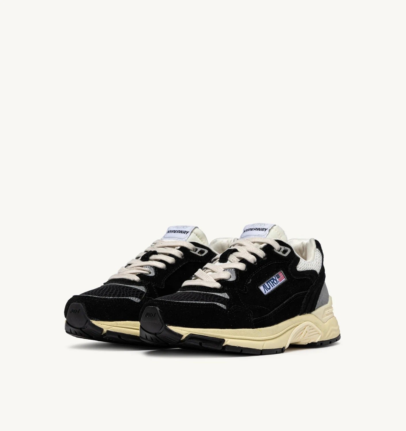 AUTRY Sneaker Uomo Hyperway Low-Black Silver