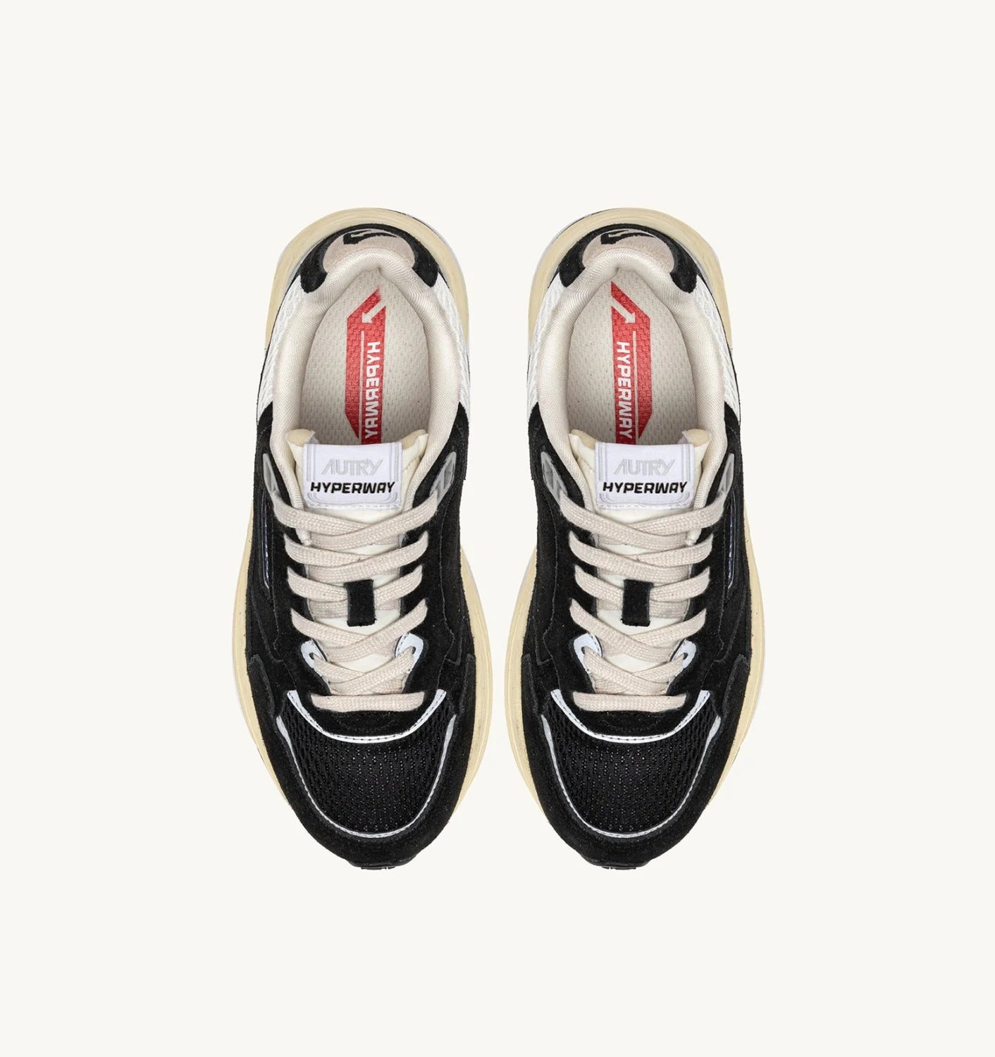 AUTRY Sneaker Uomo Hyperway Low-Black Silver