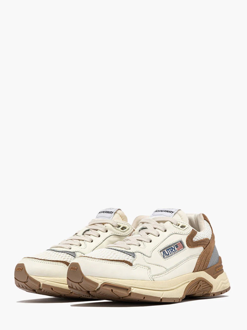 AUTRY Sneaker Donna Hyperway Low-White Marsh Cigar