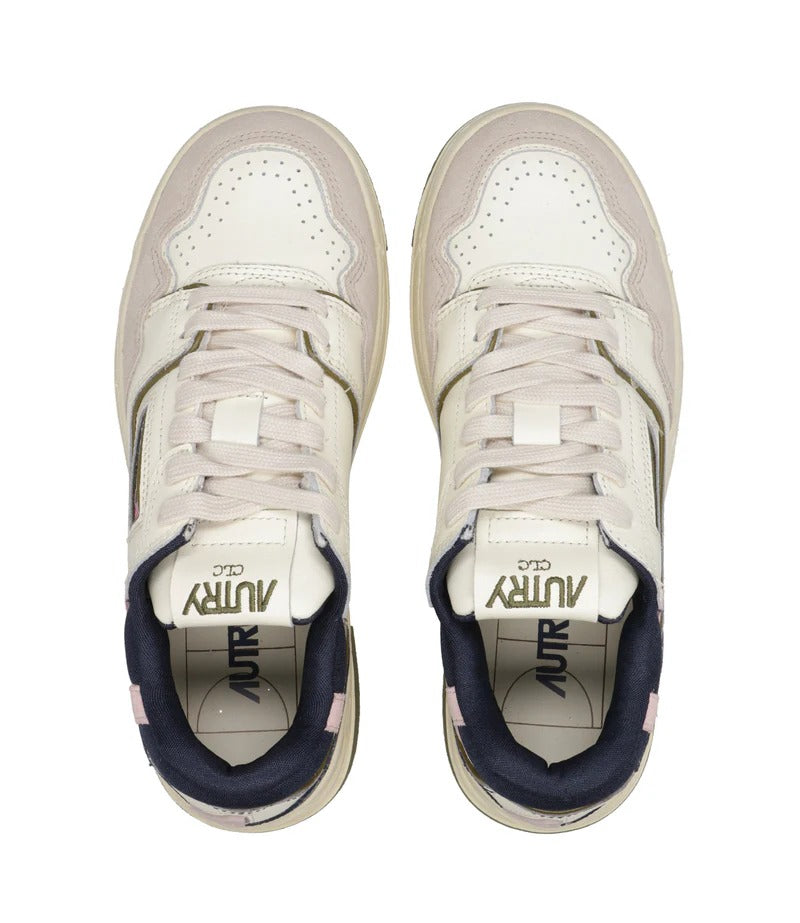AUTRY Sneaker Donna CLC Low-White Blue Night