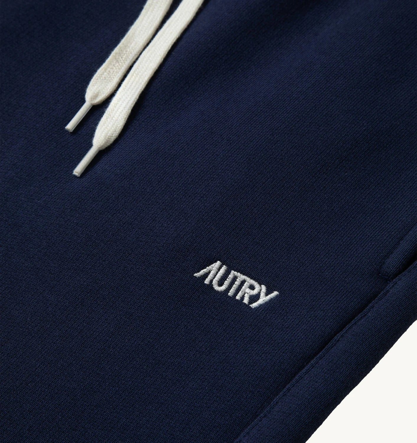 AUTRY Pantalone Tuta Uomo Logo Ricamato-Blu Navy