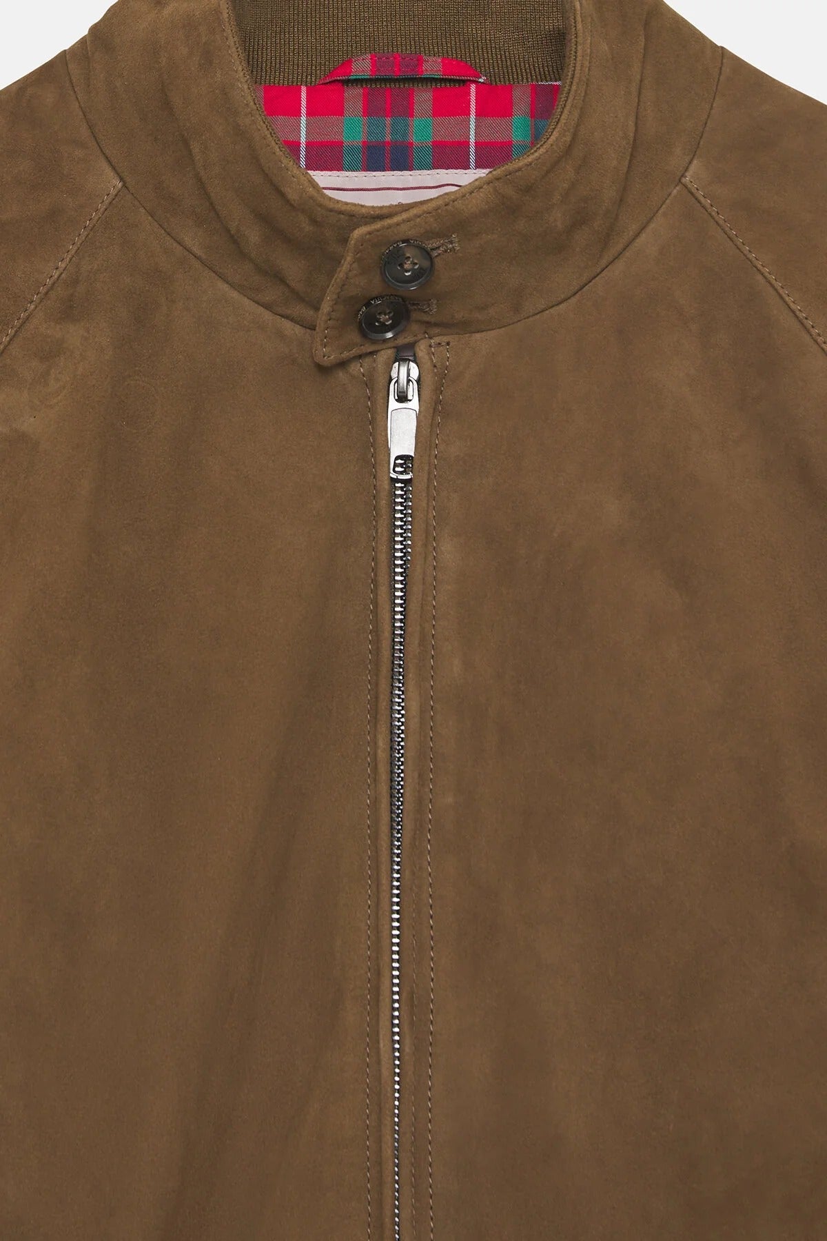BARACUTA Giubbino Uomo G9 Suede-Dark Olive