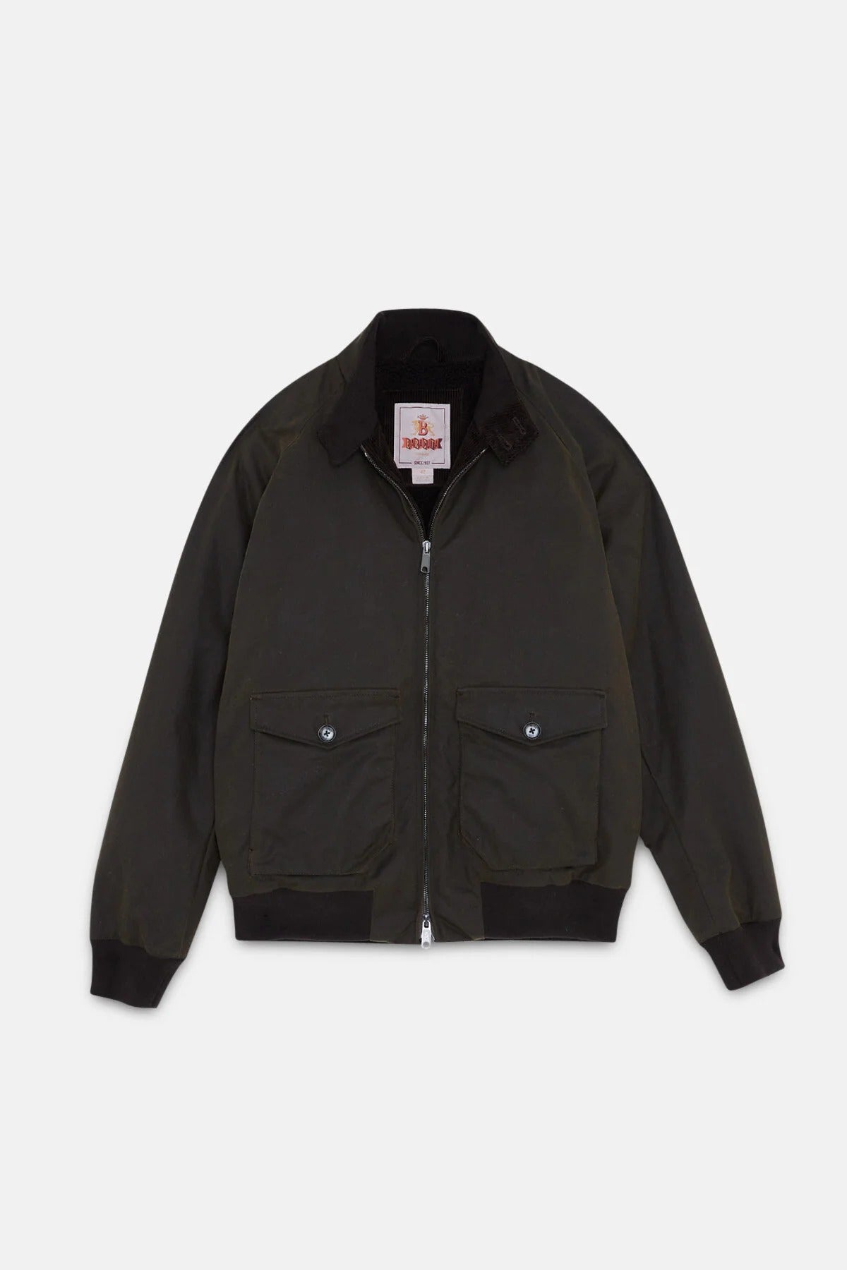 BARACUTA Giubbino Uomo G9 Waxed-Deep Moss