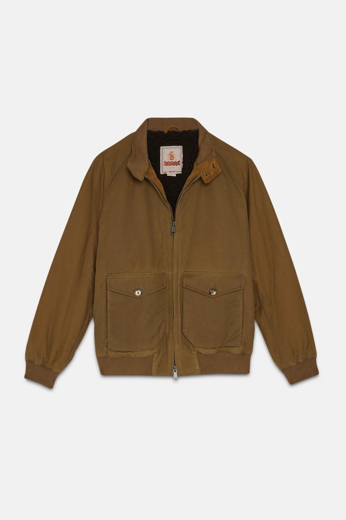 BARACUTA Giubbino Uomo G9 Waxed-Tan
