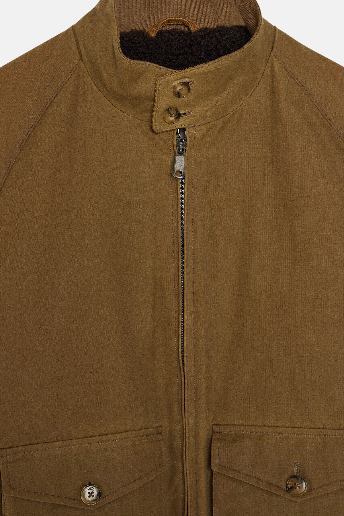BARACUTA Giubbino Uomo G9 Waxed-Tan
