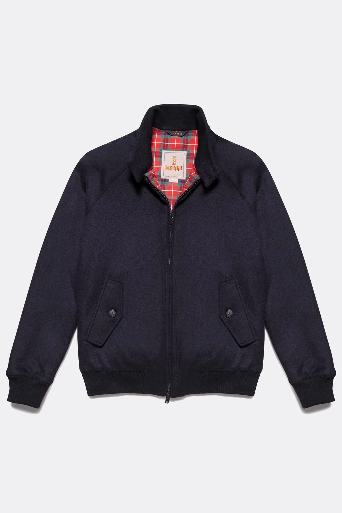 BARACUTA Giubbino Uomo G9 Melton-Deep Blue
