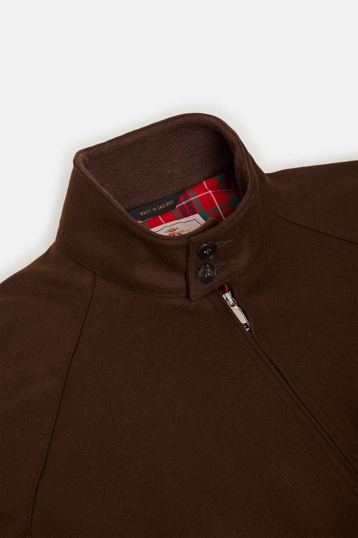 BARACUTA Giubbino Uomo G9 Melton-Slate Black