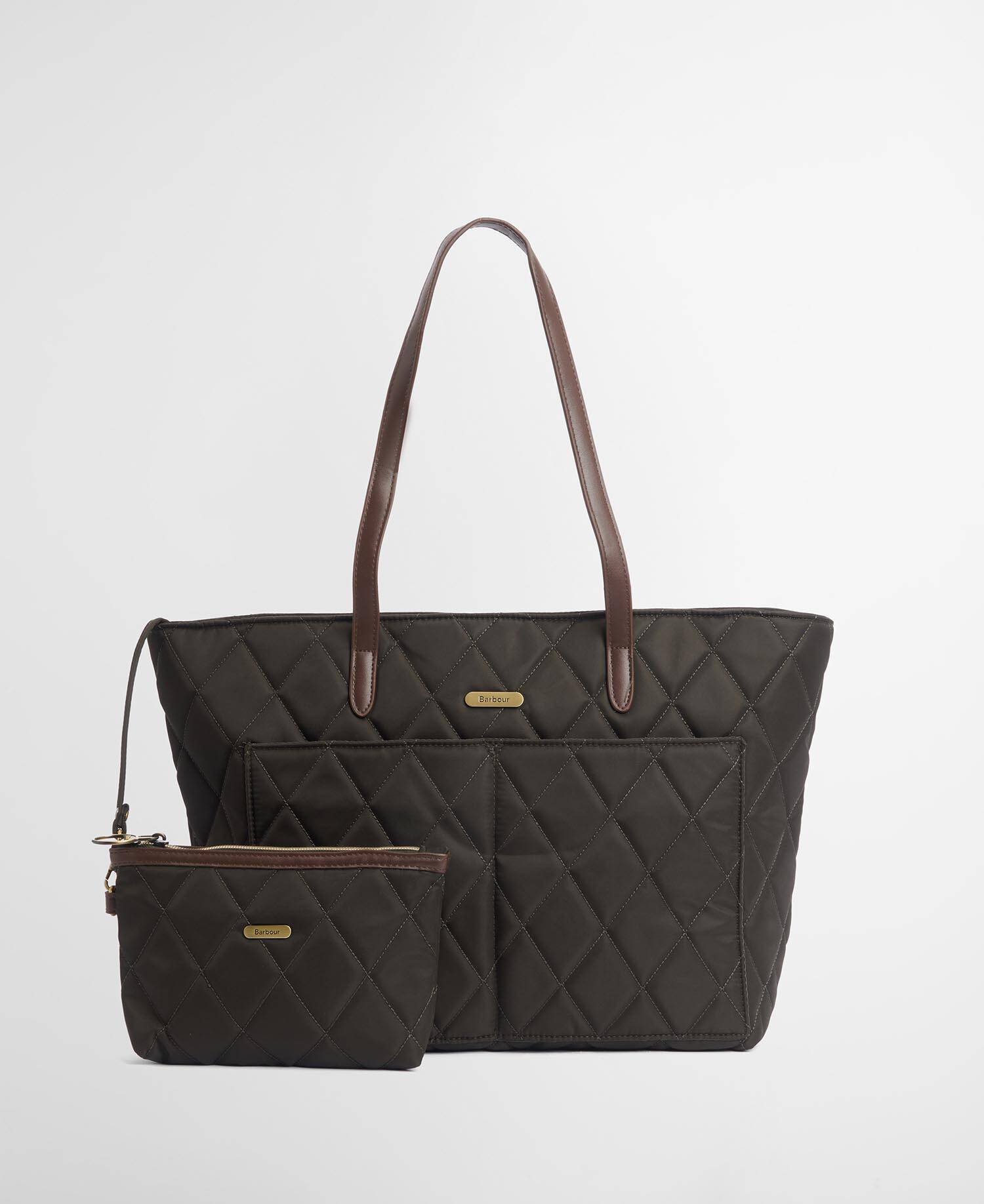 BARBOUR Borsa Donna Quilted Tote Bag-Olive