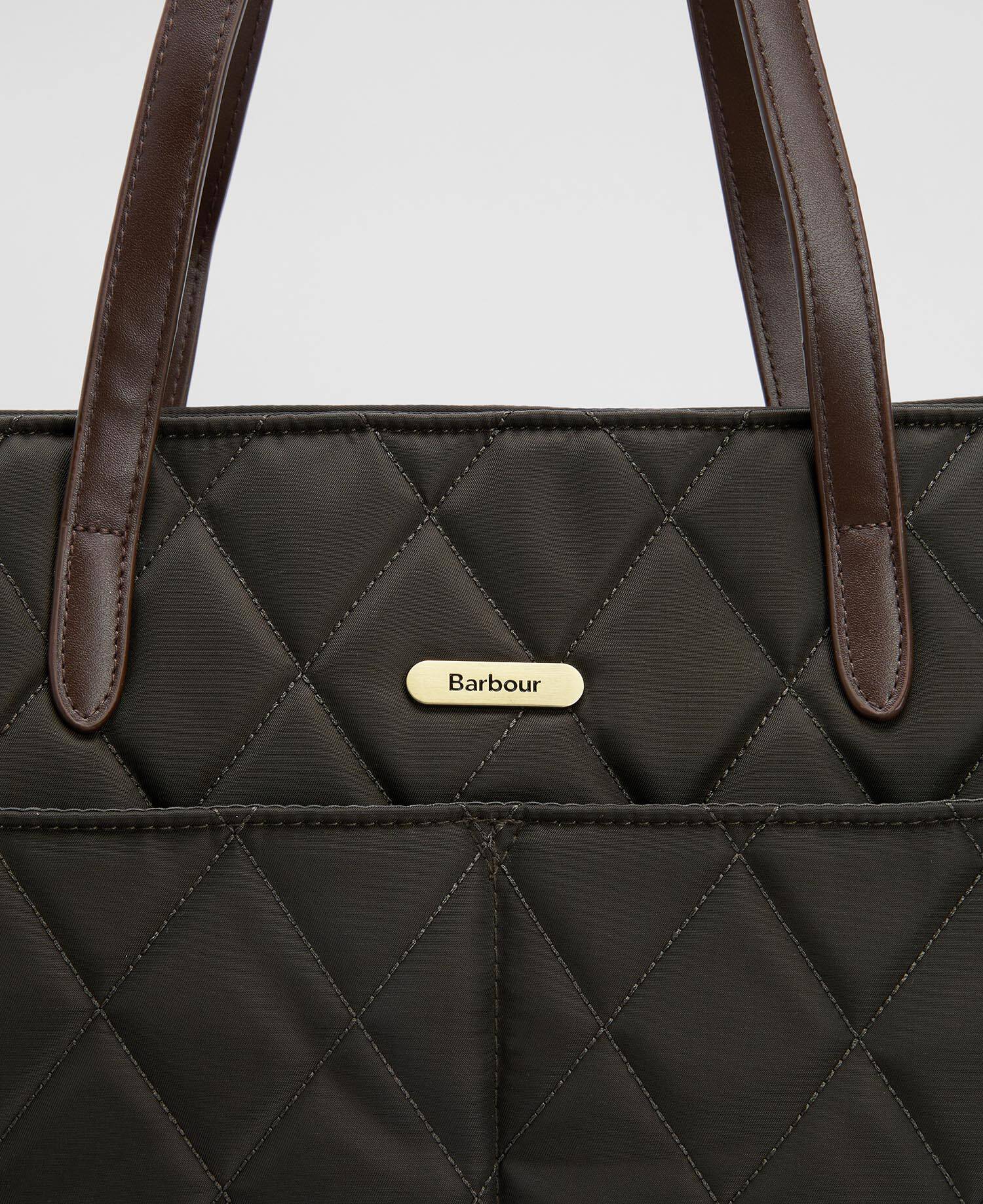 BARBOUR Borsa Donna Quilted Tote Bag-Olive