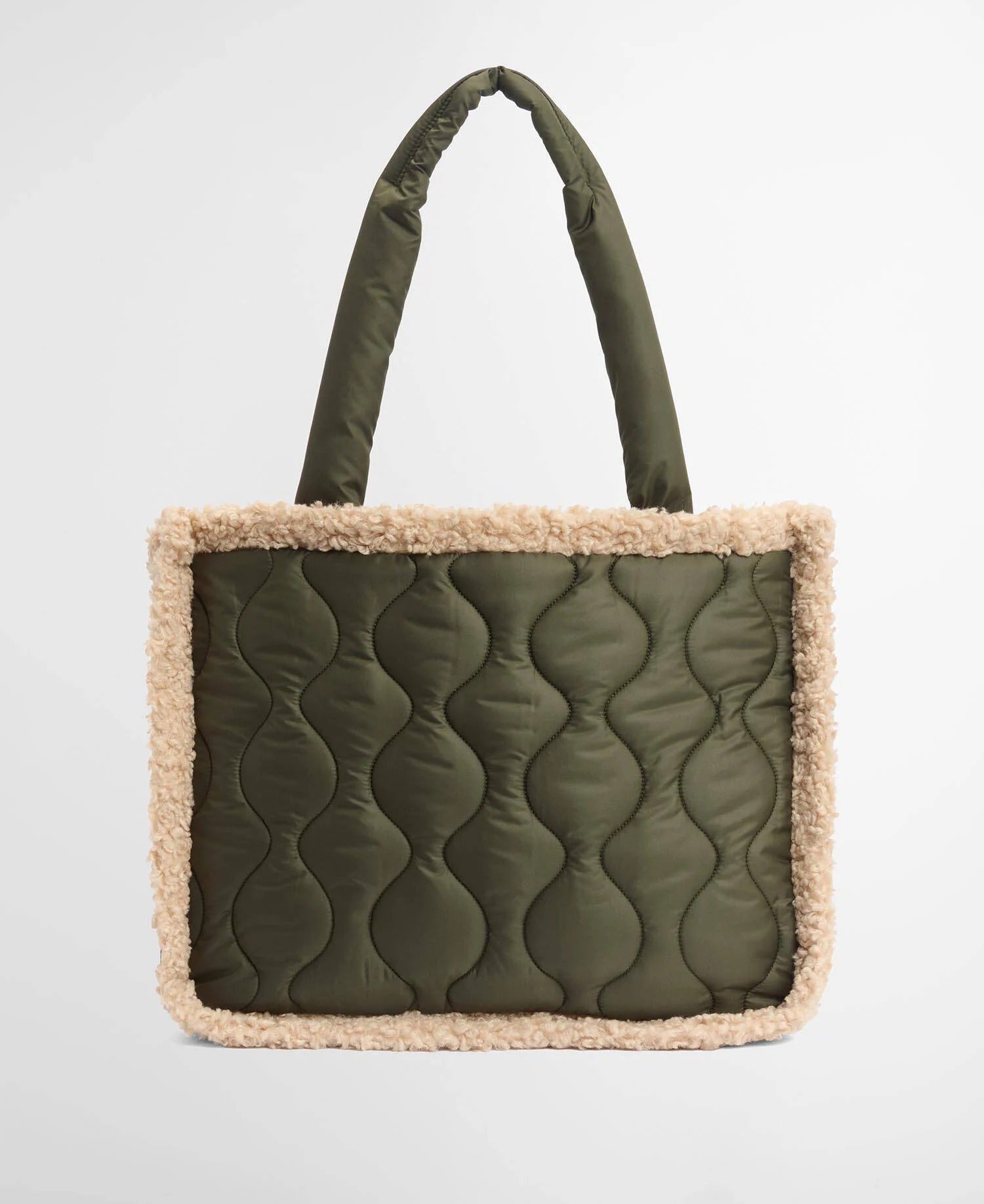BARBOUR Borsa Donna Marnie Quilted Tote Bag-Olive