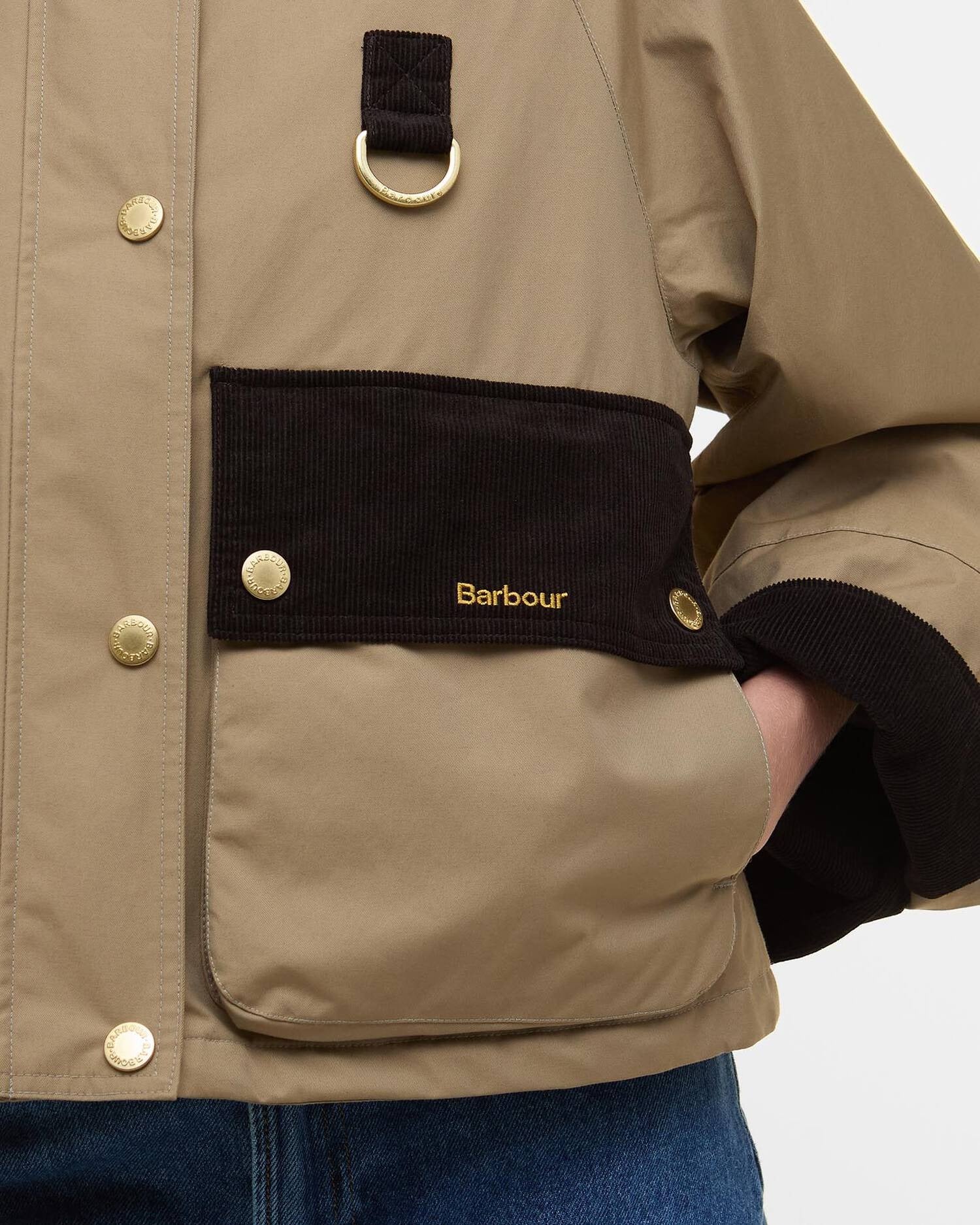 BARBOUR Giacca Donna Phoebe-Military Brown