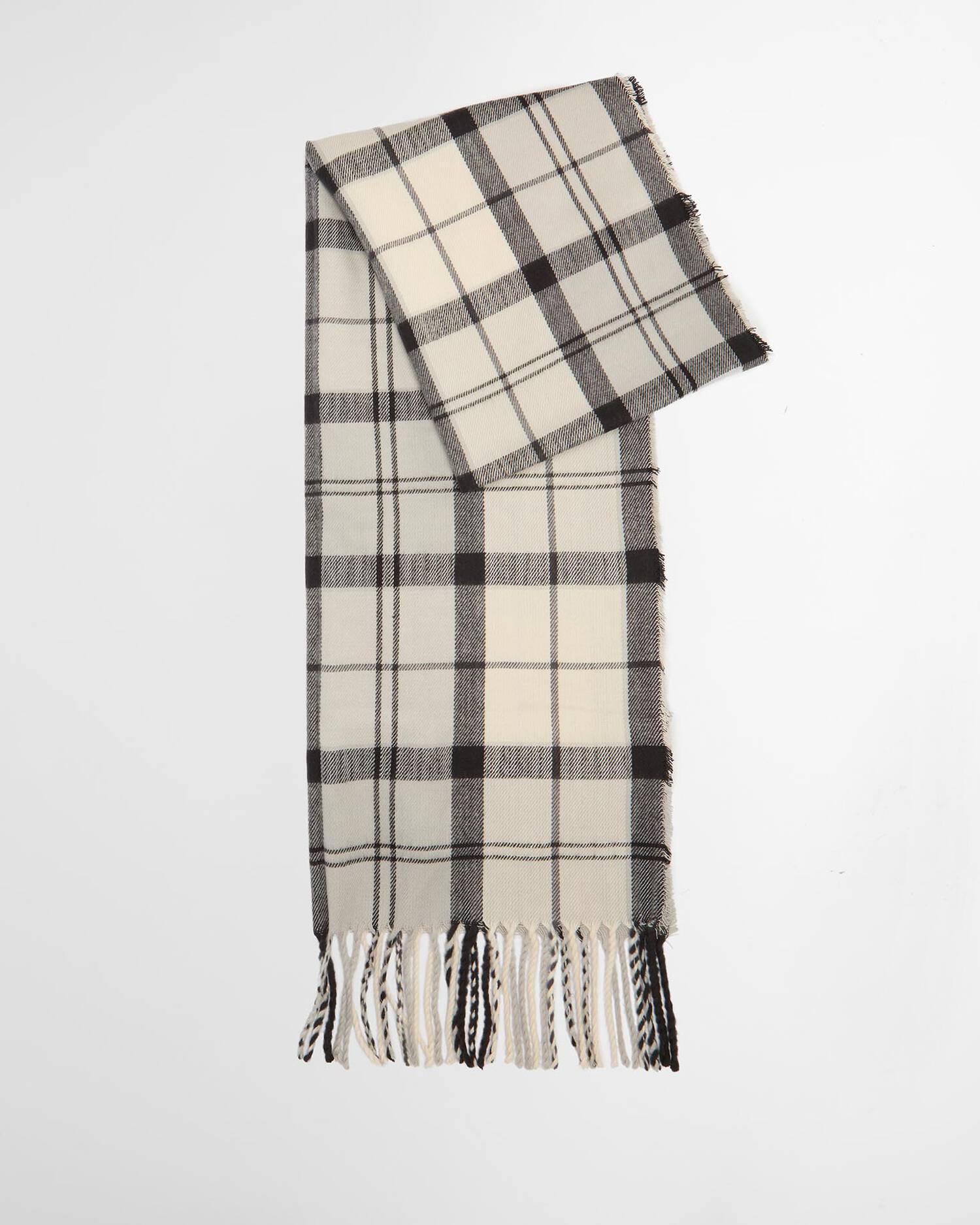 BARBOUR Set Regalo Donna Berretto Dover & Sciarpa Hailes--Monochrome Tartan