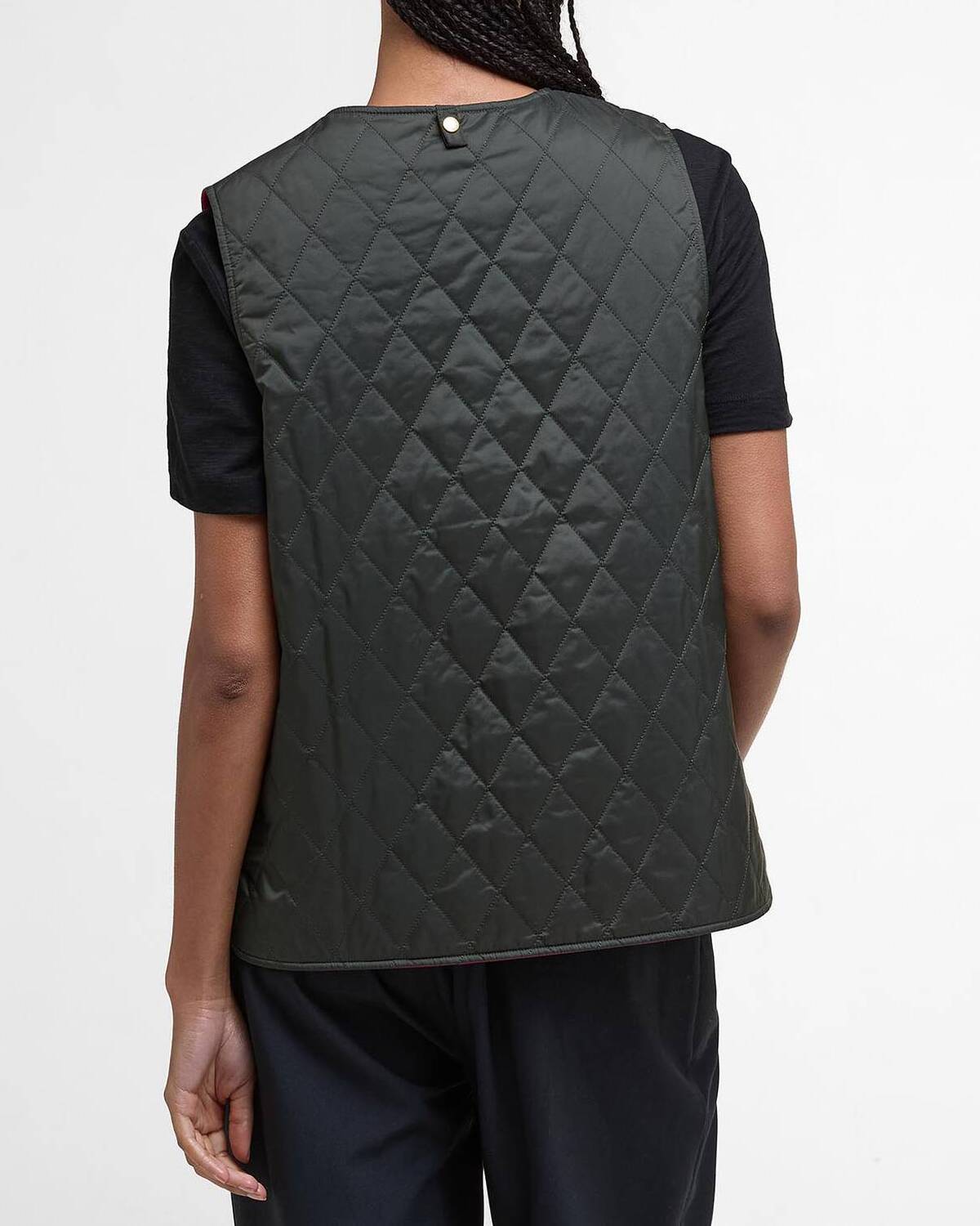 BARBOUR Smanicato Donna My Barbour Reversible-Sage/Zeni Pink