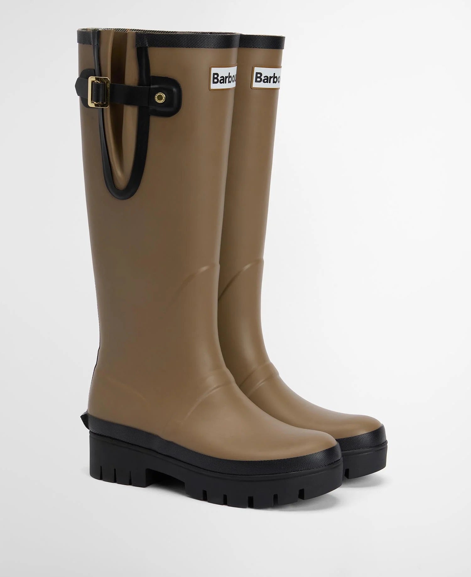 BARBOUR Stivale Donna Leighton-Military Brown