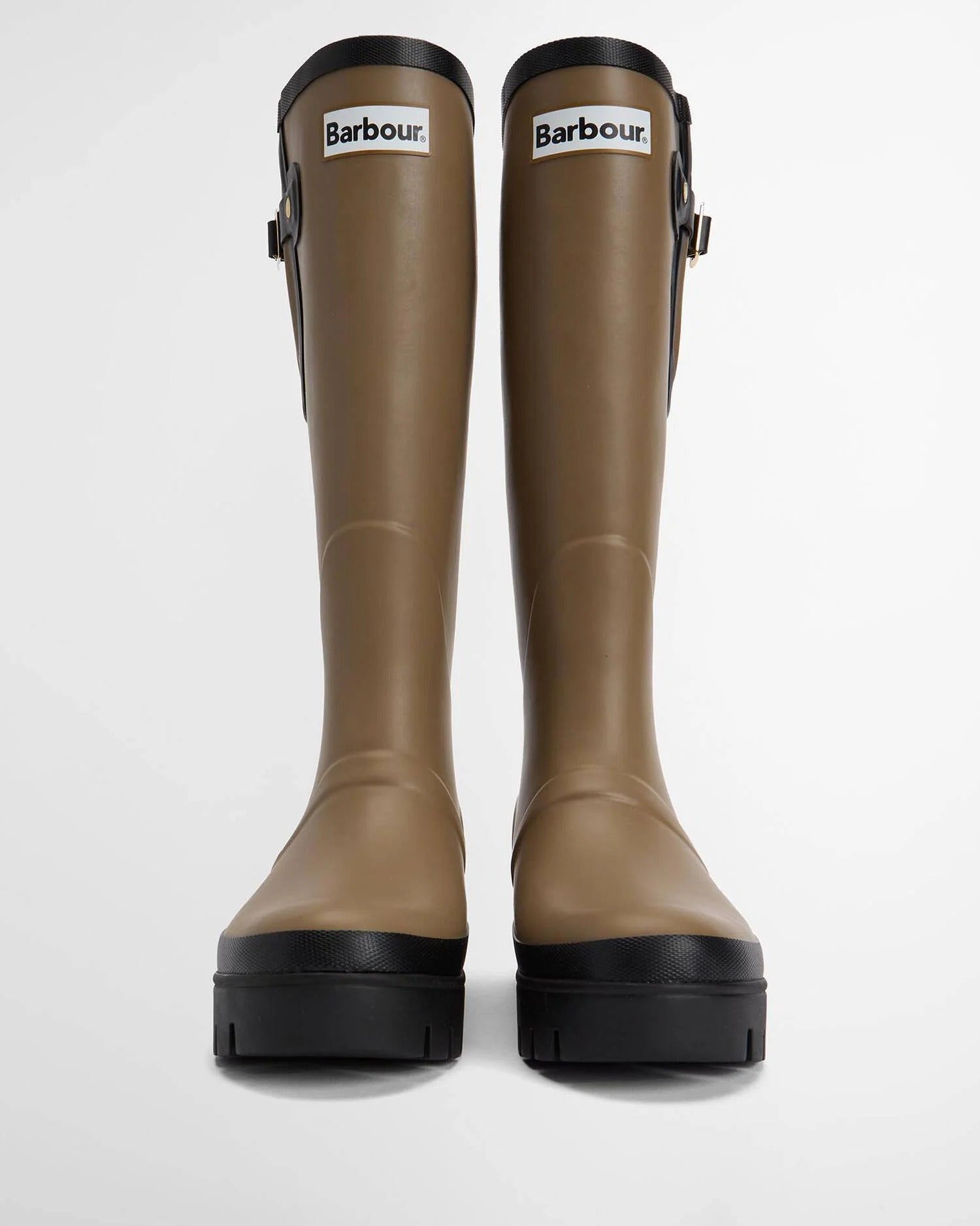 BARBOUR Stivale Donna Leighton-Military Brown