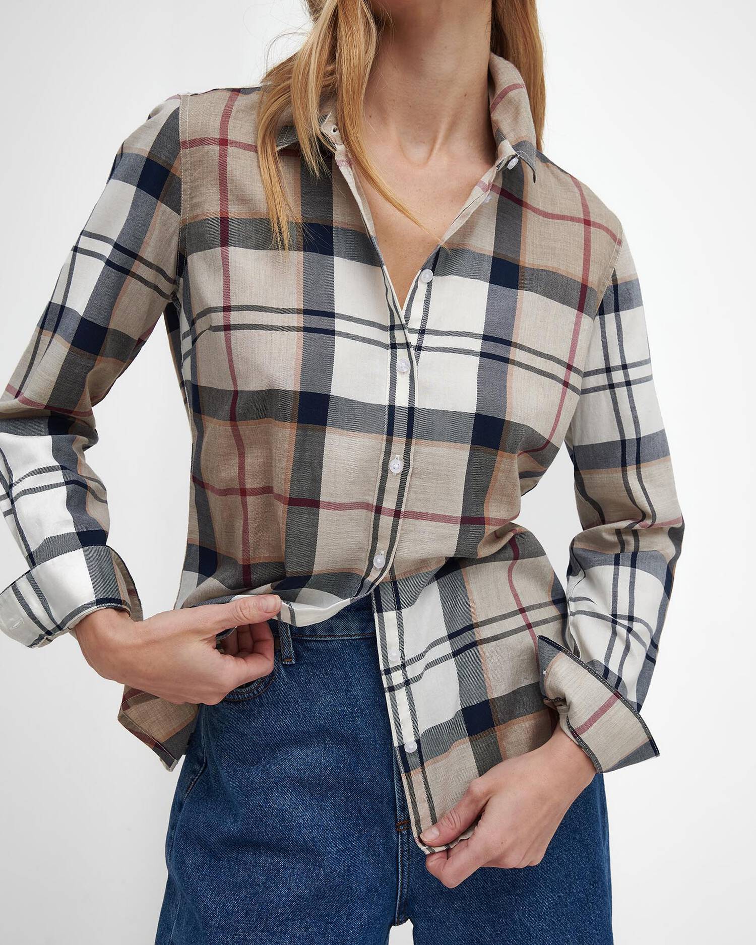 BARBOUR Camicia Donna Bredon-Hessian Tartan