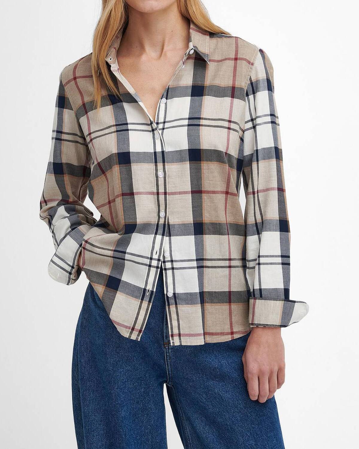 BARBOUR Camicia Donna Bredon-Hessian Tartan