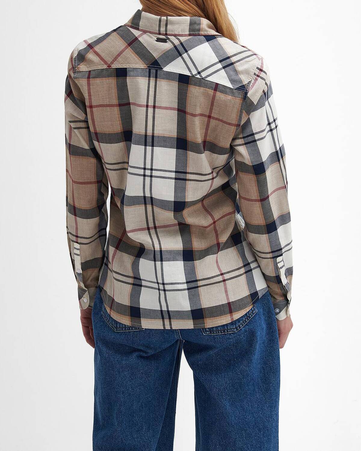 BARBOUR Camicia Donna Bredon-Hessian Tartan