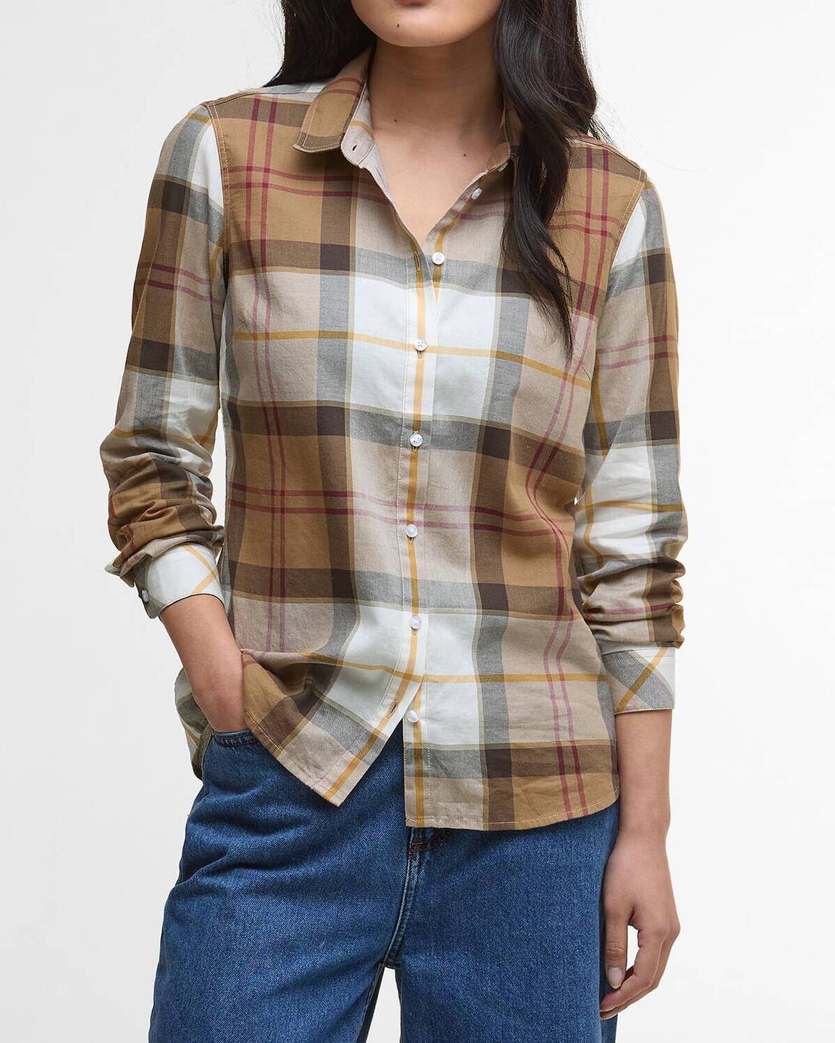 BARBOUR Camicia Donna Bredon-Light Muted Tartan