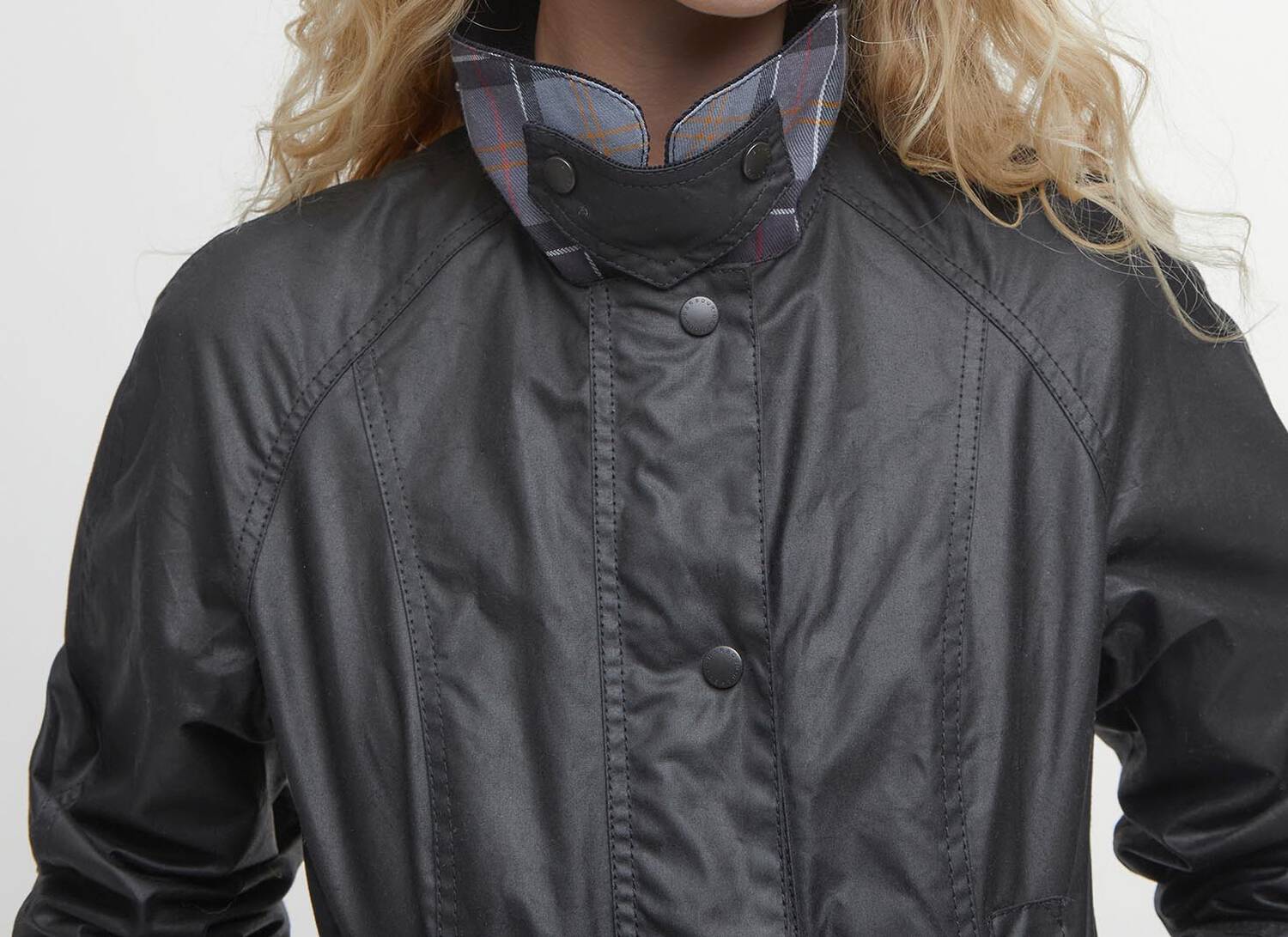BARBOUR Giacca Donna Beadnell Wax-Classic Black