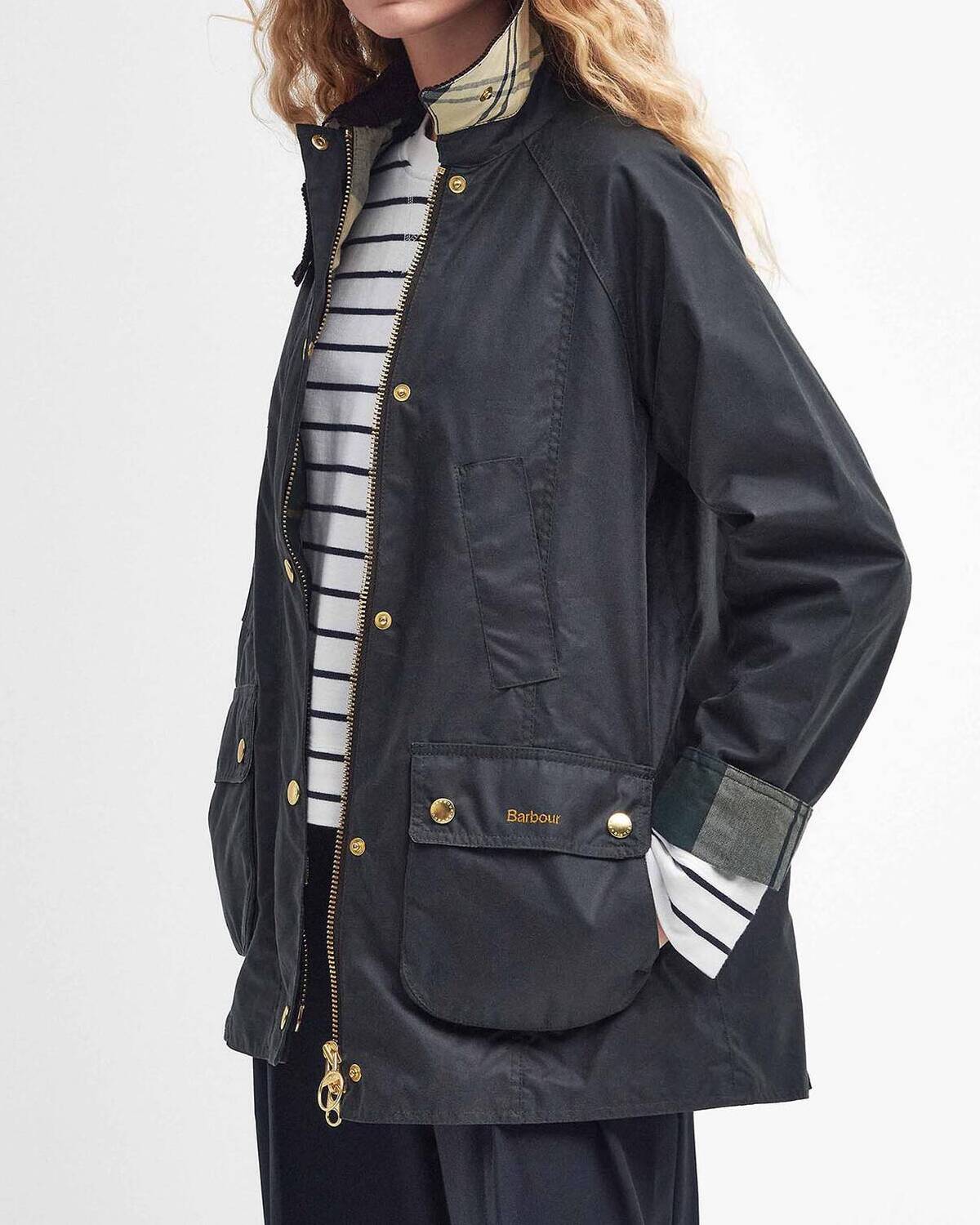 BARBOUR Giacca Donna Modern Beadnell Wax