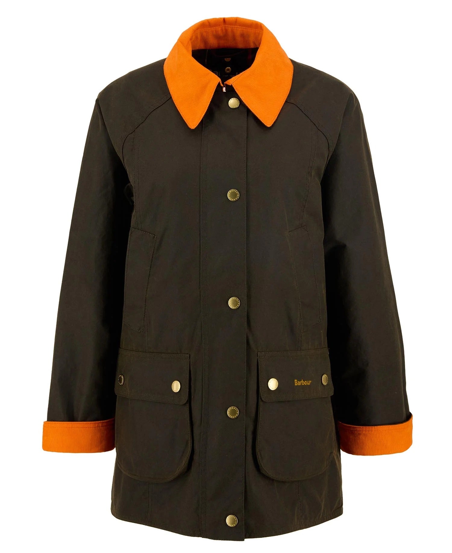 BARBOUR Giacca Donna MODERN BEADNELL WAX Icons-Olive Ancient