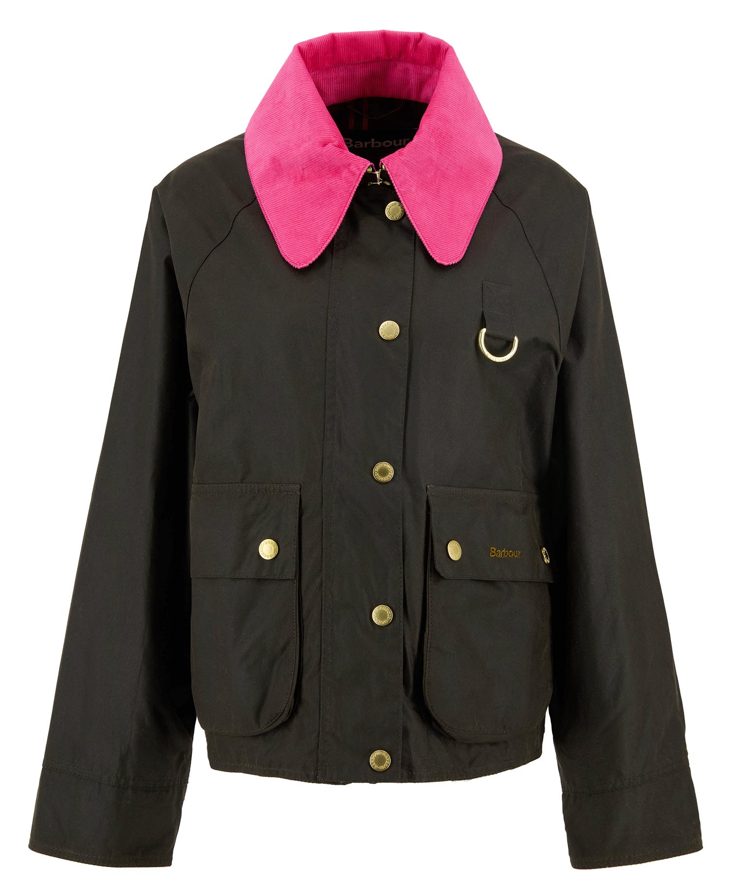 BARBOUR Giacca Donna Icons Spey Wax-Olive