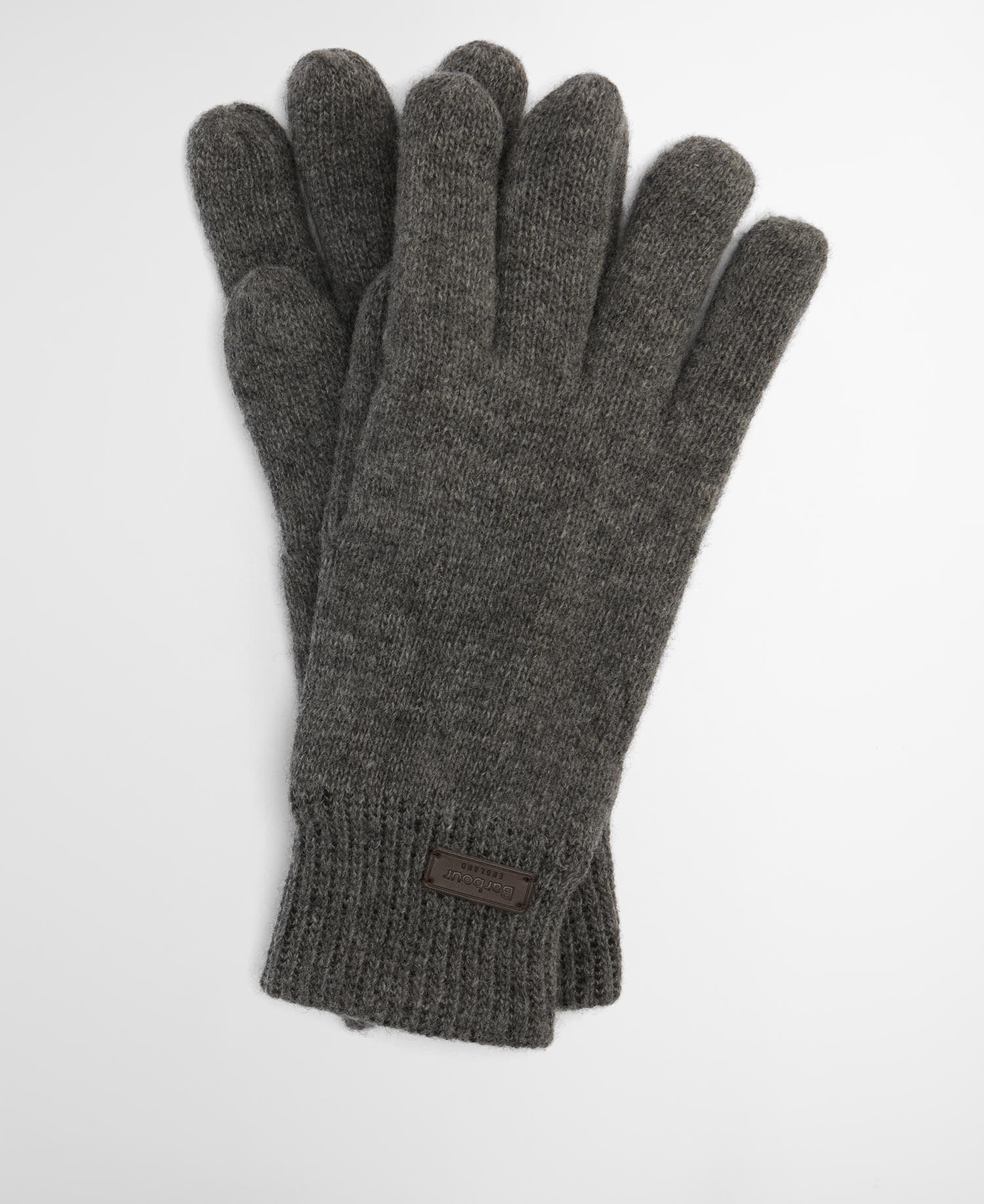 BARBOUR Set Regalo Uomo Berretto e Guanti CARLTON-Grey