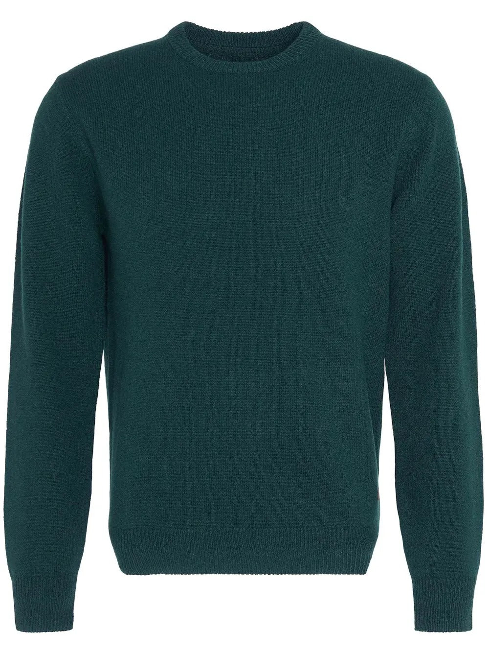 BARBOUR Maglia Uomo ESSENTIAL PATCH CREW-Evergreen
