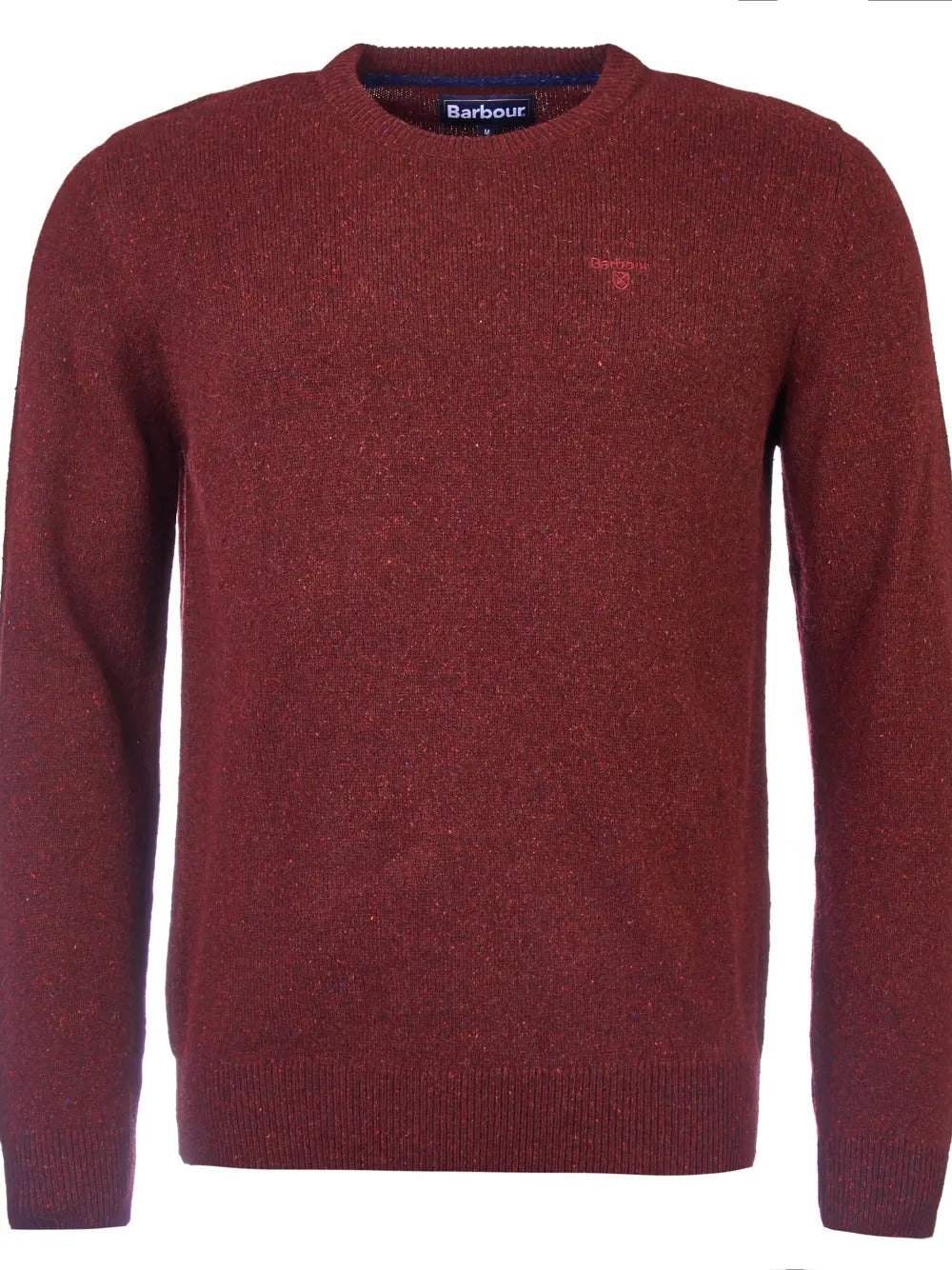 BARBOUR Maglione Uomo Essential Tisbury-Ruby