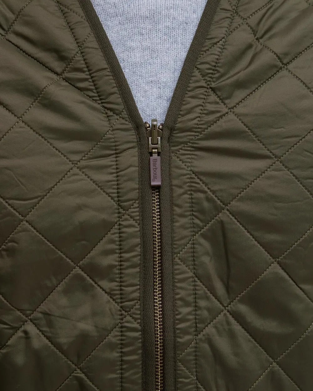 BARBOUR Gilet Uomo Polarquilt-Olive