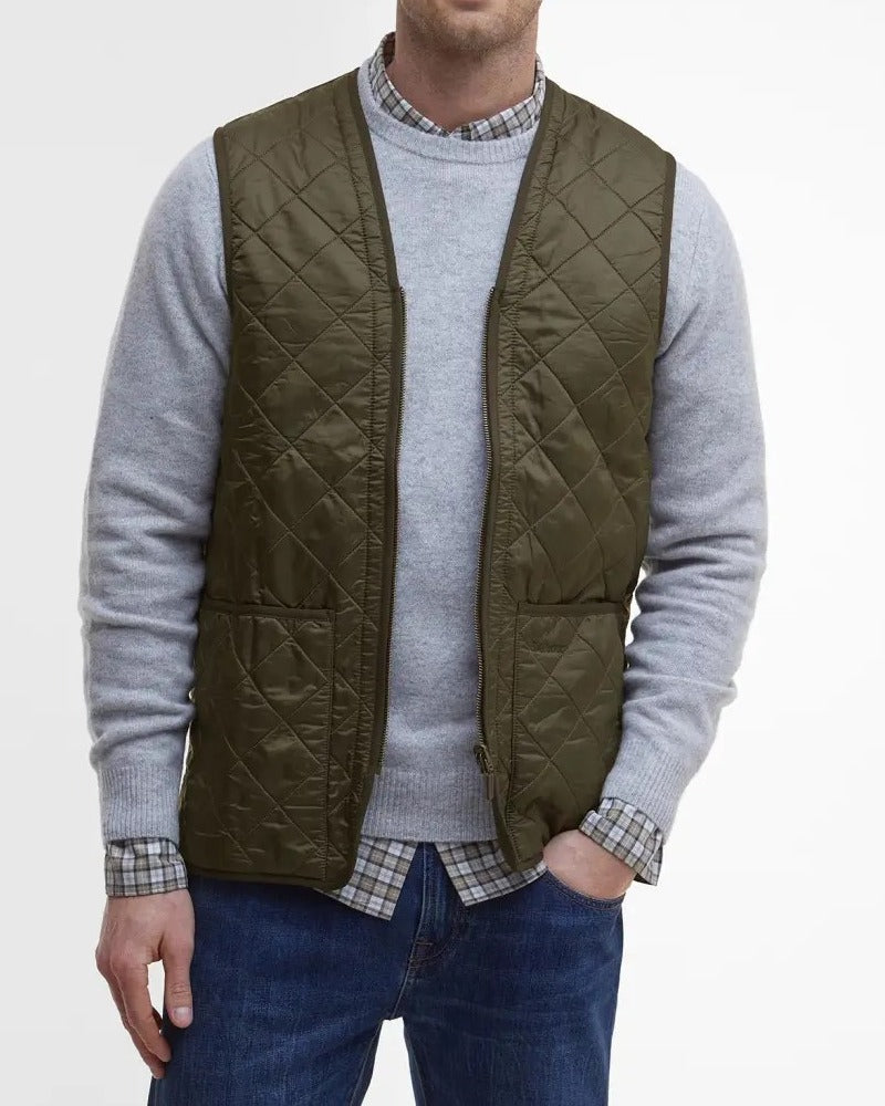 BARBOUR Gilet Uomo Polarquilt-Olive